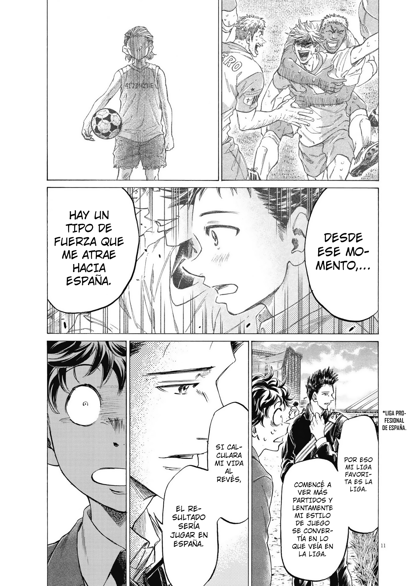 Read Ao ashi ES Manga Online