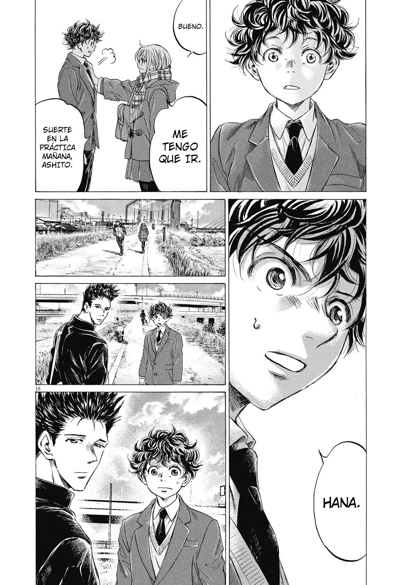 Read Ao ashi ES Manga Online