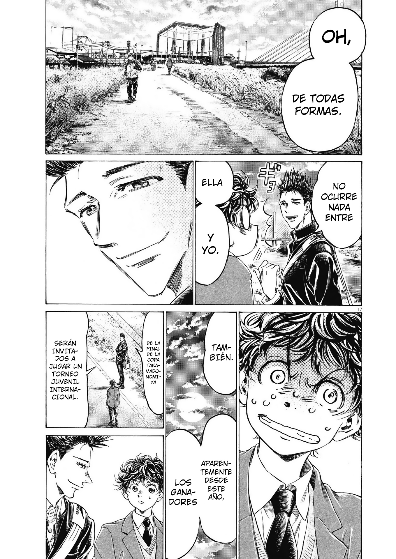 Read Ao ashi ES Manga Online