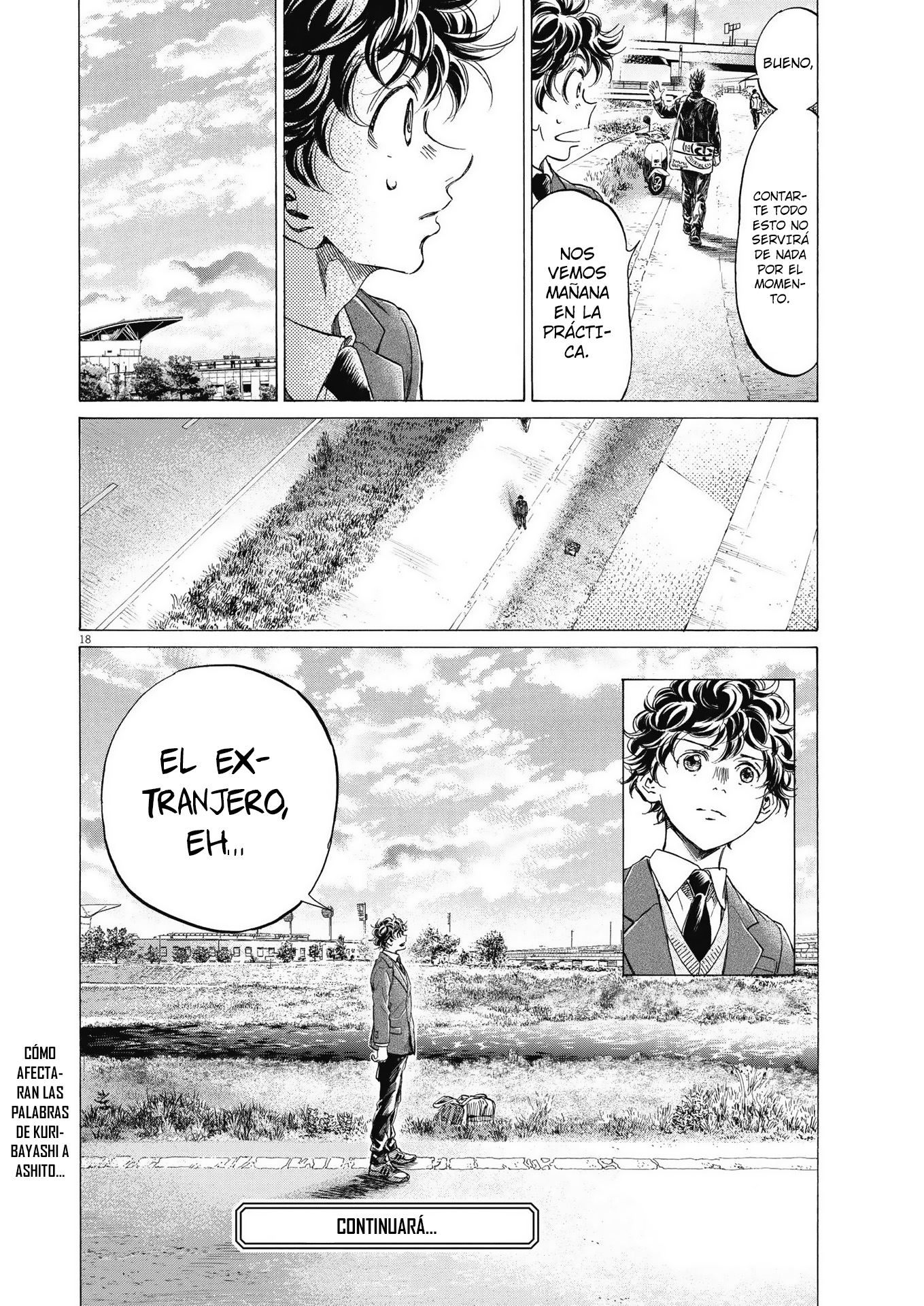 Read Ao ashi ES Manga Online