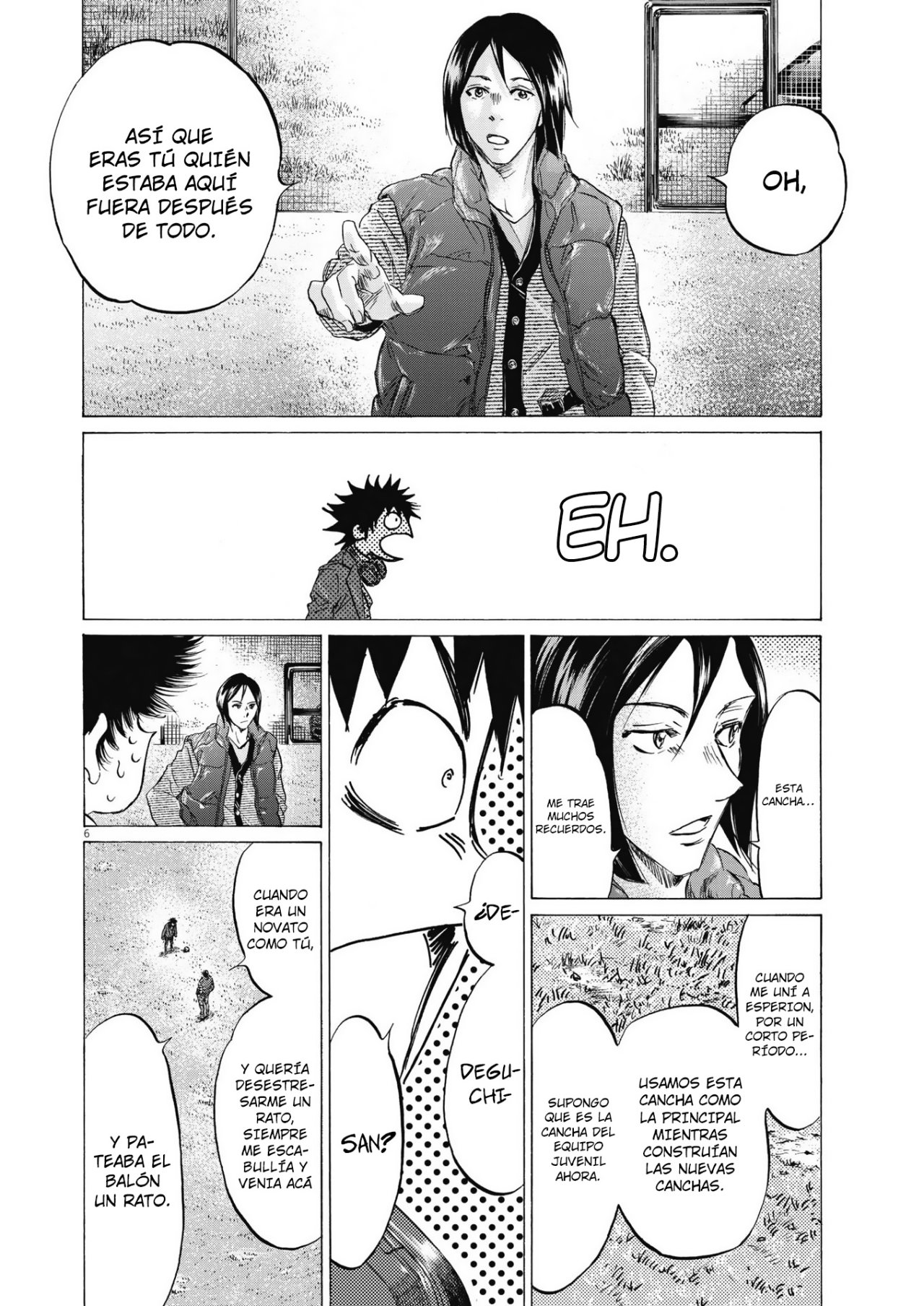 Read Ao ashi ES Manga Online