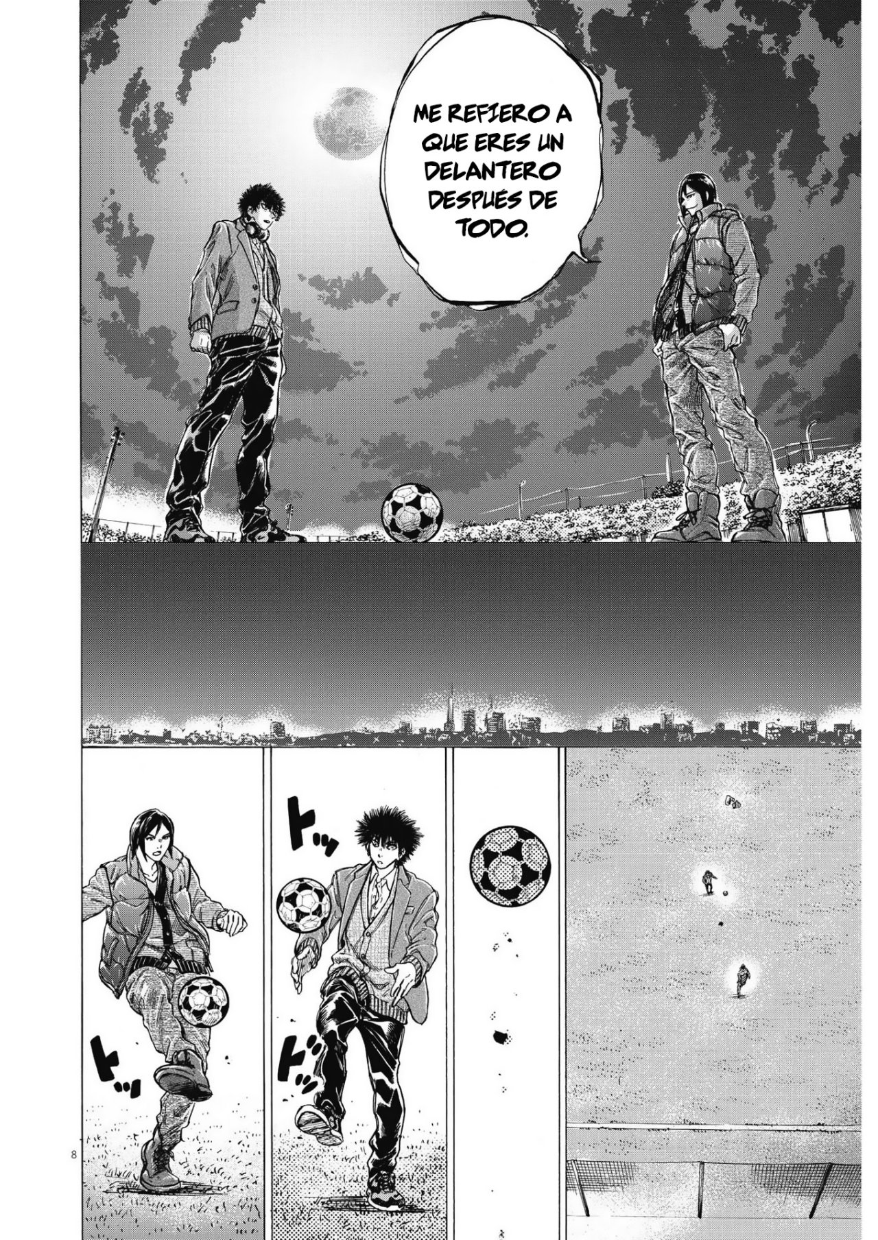 Read Ao ashi ES Manga Online