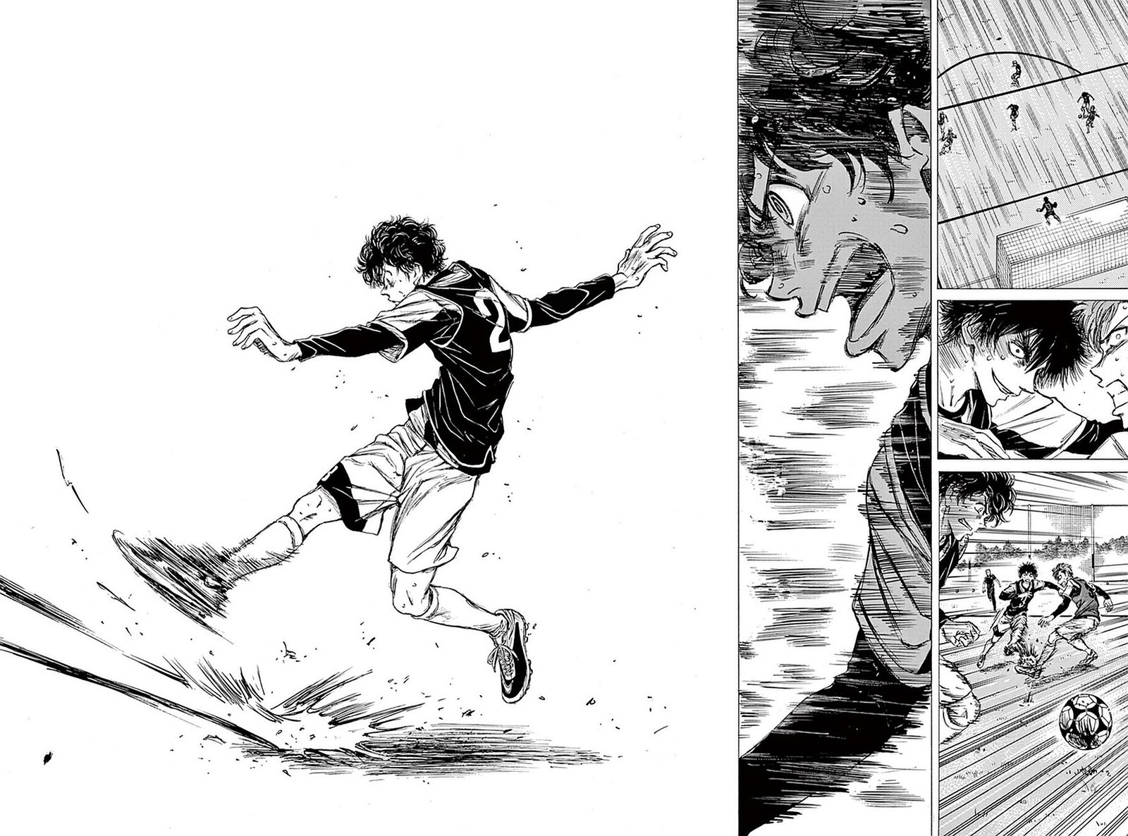 Read Ao ashi ES Manga Online