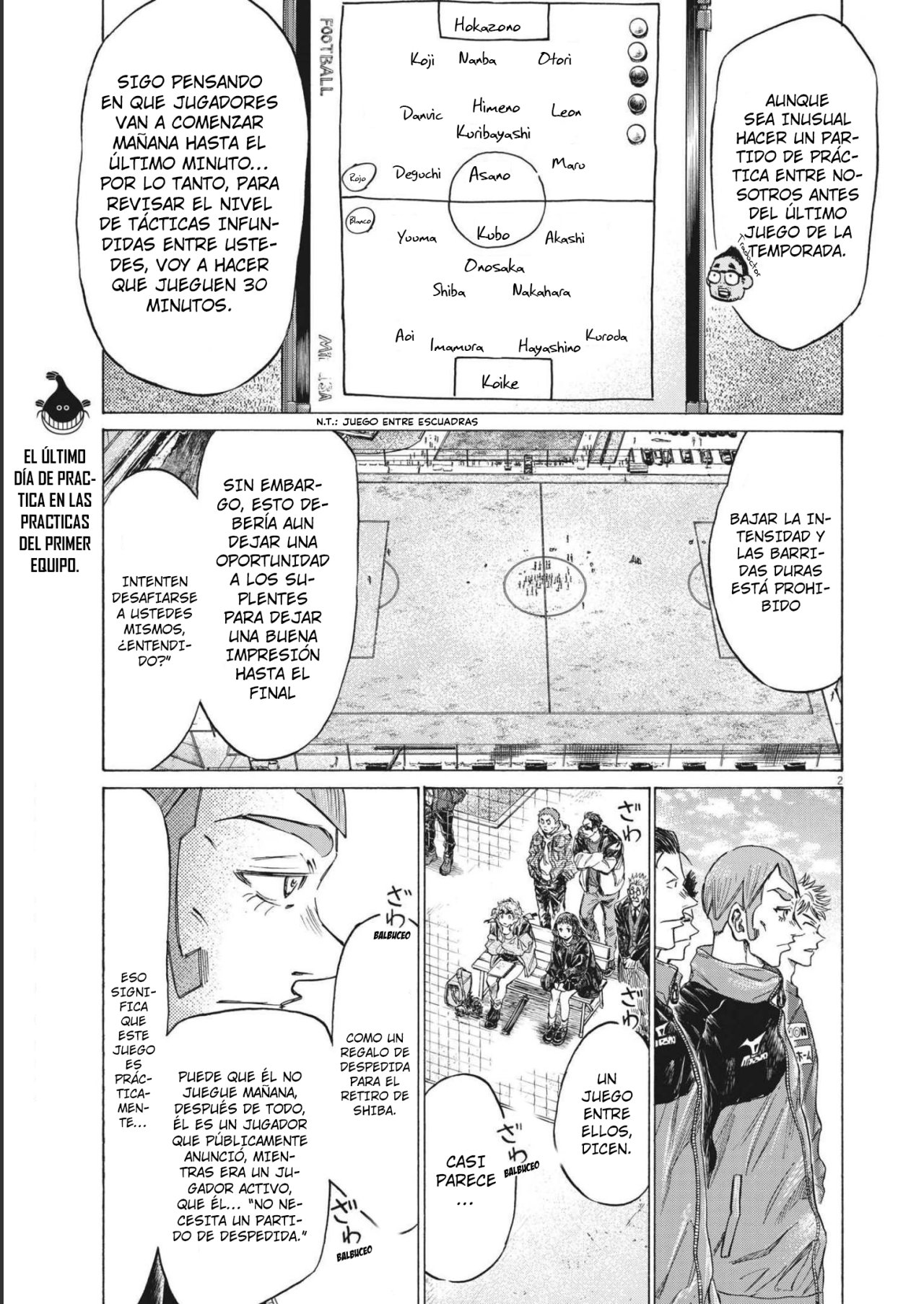 Read Ao ashi ES Manga Online