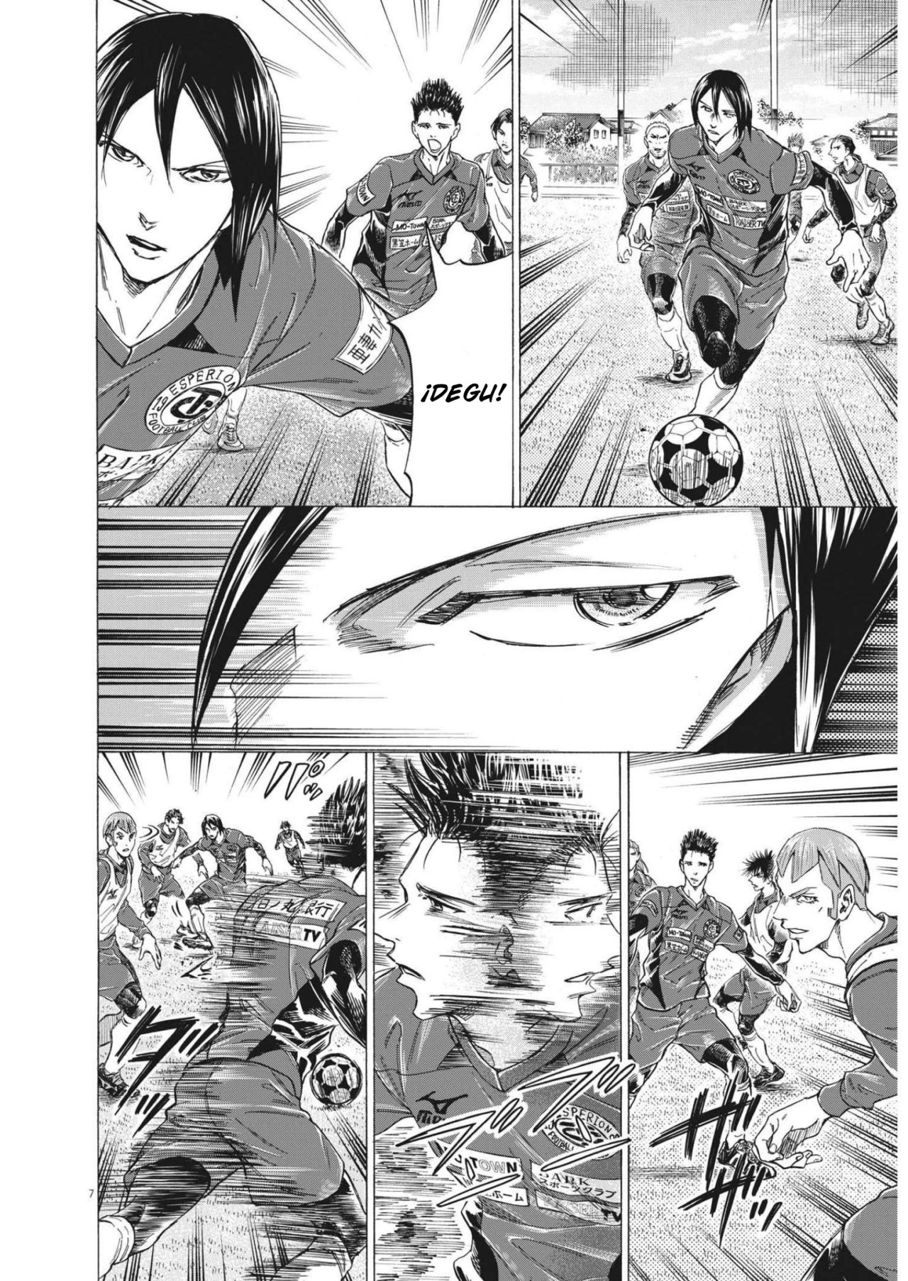Read Ao ashi ES Manga Online
