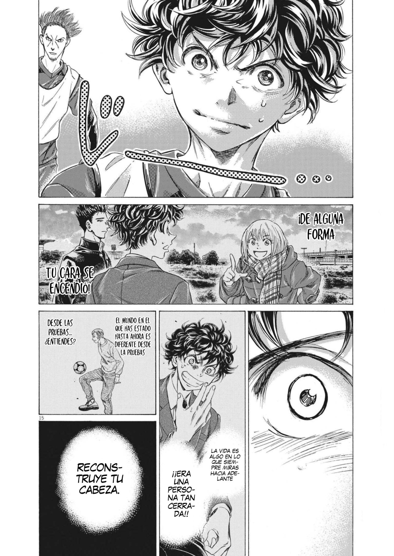 Read Ao ashi ES Manga Online