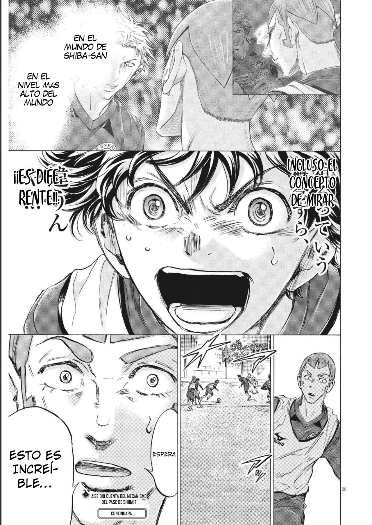 Read Ao ashi ES Manga Online