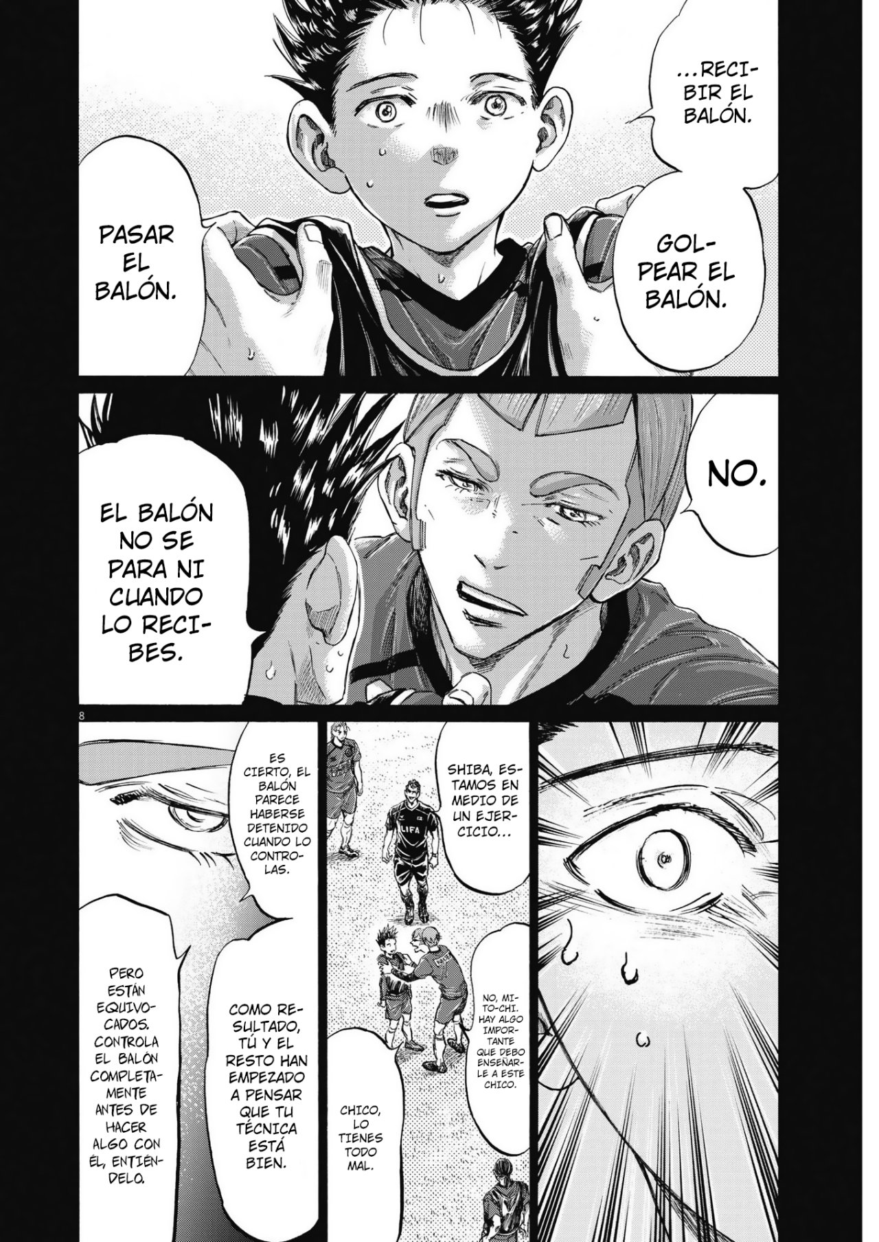 Read Ao ashi ES Manga Online