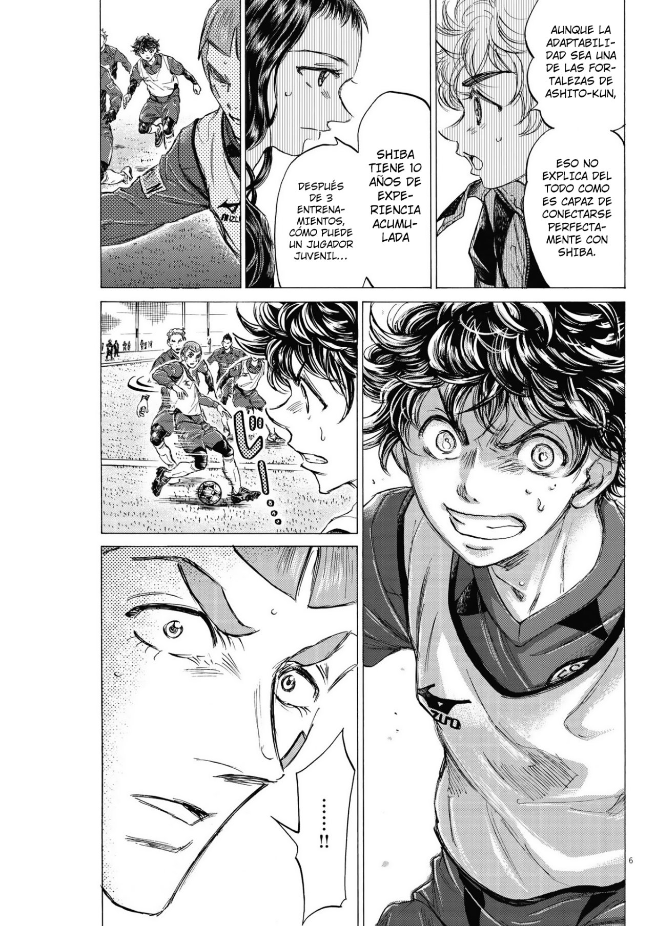 Read Ao ashi ES Manga Online