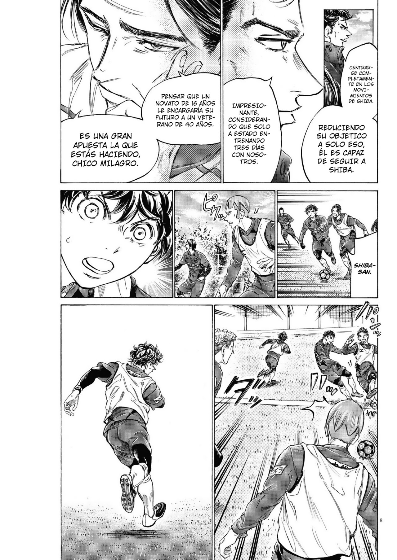 Read Ao ashi ES Manga Online