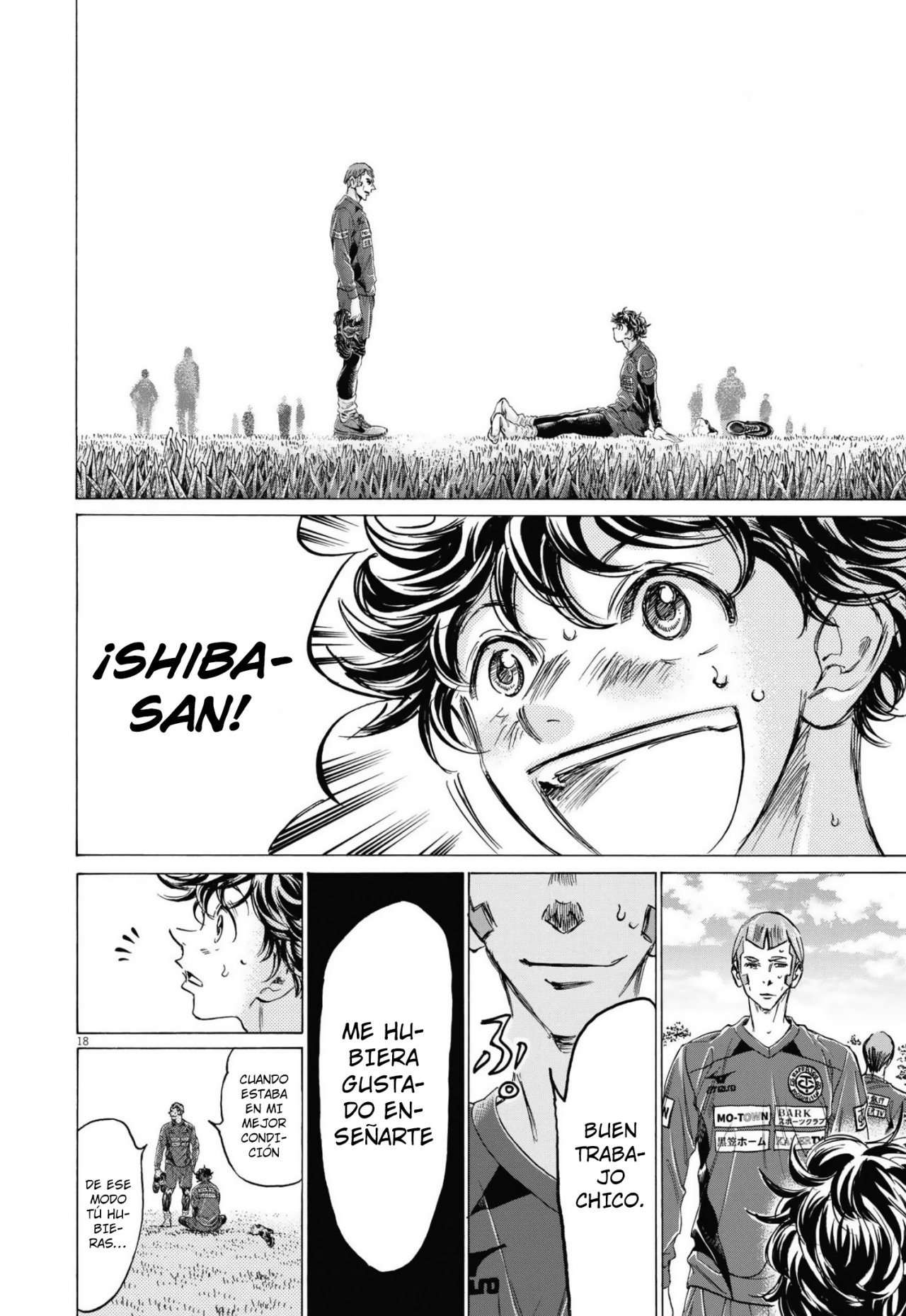 Read Ao ashi ES Manga Online