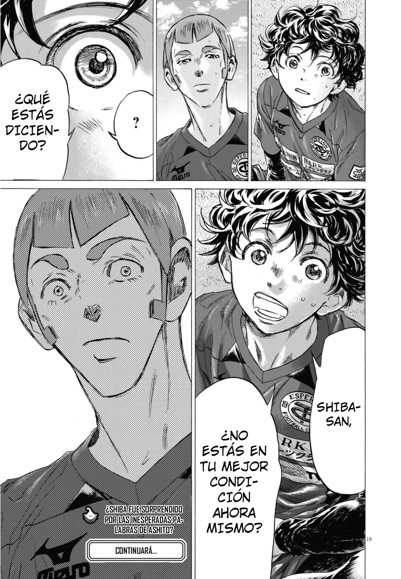 Read Ao ashi ES Manga Online