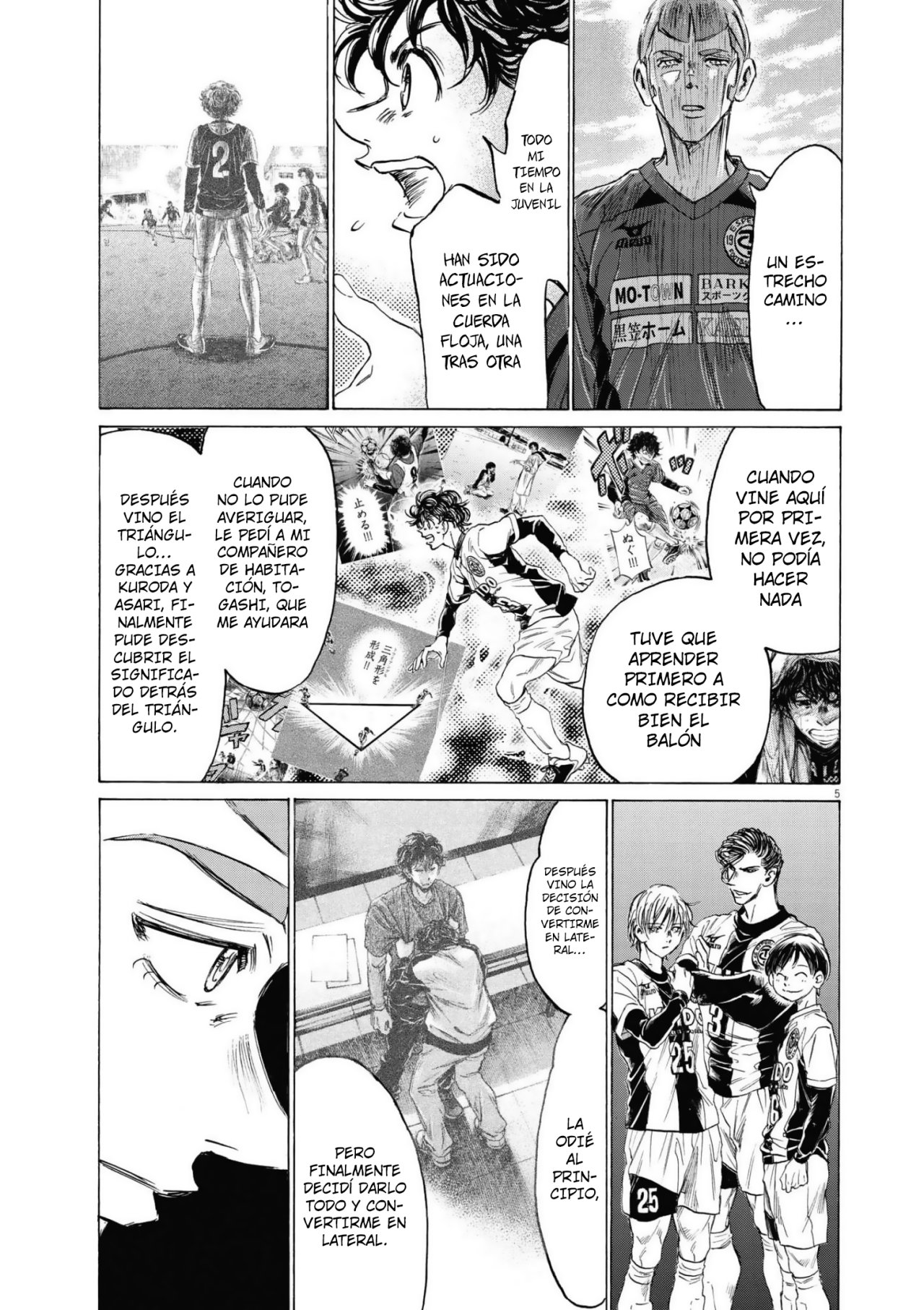 Read Ao ashi ES Manga Online