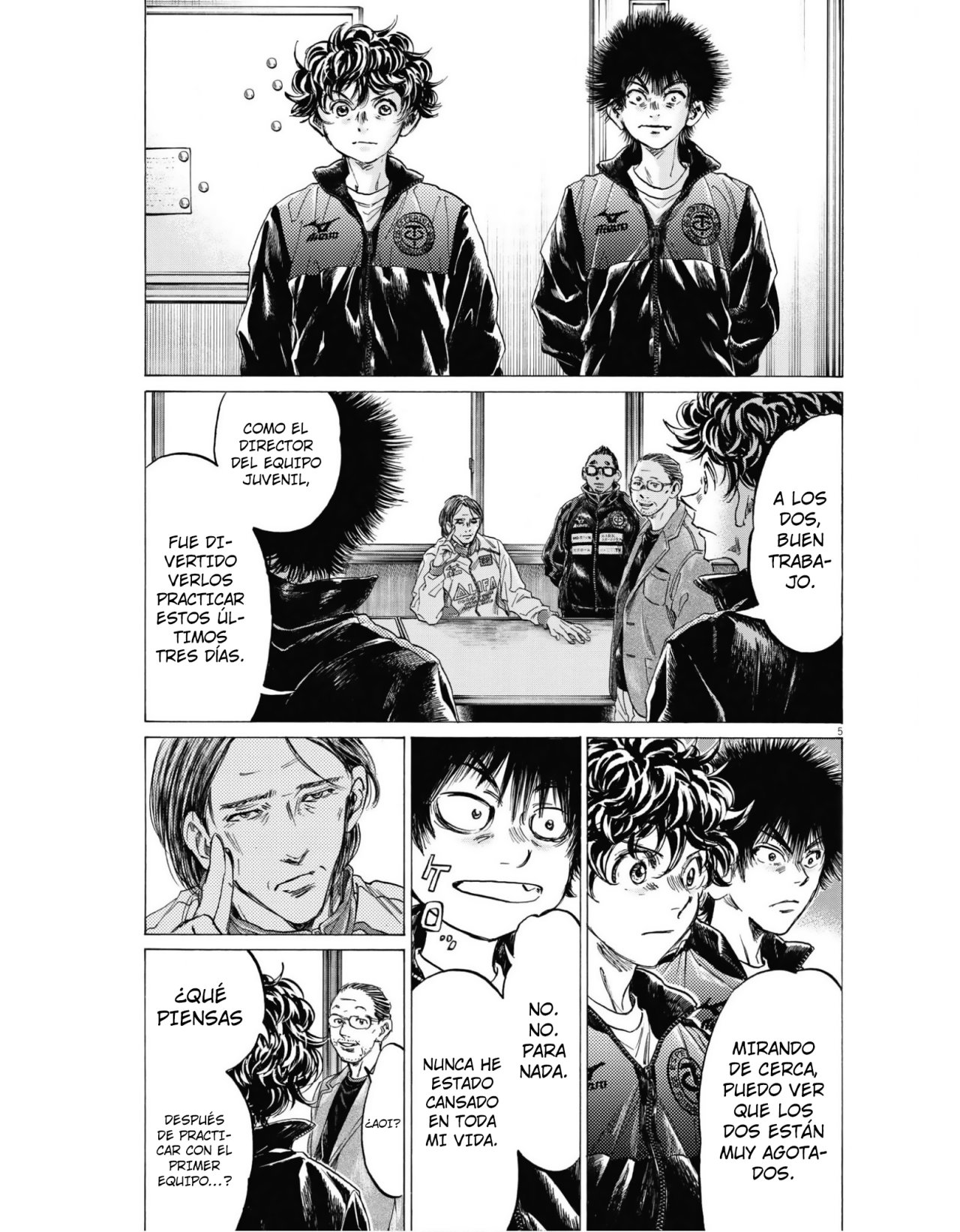 Read Ao ashi ES Manga Online