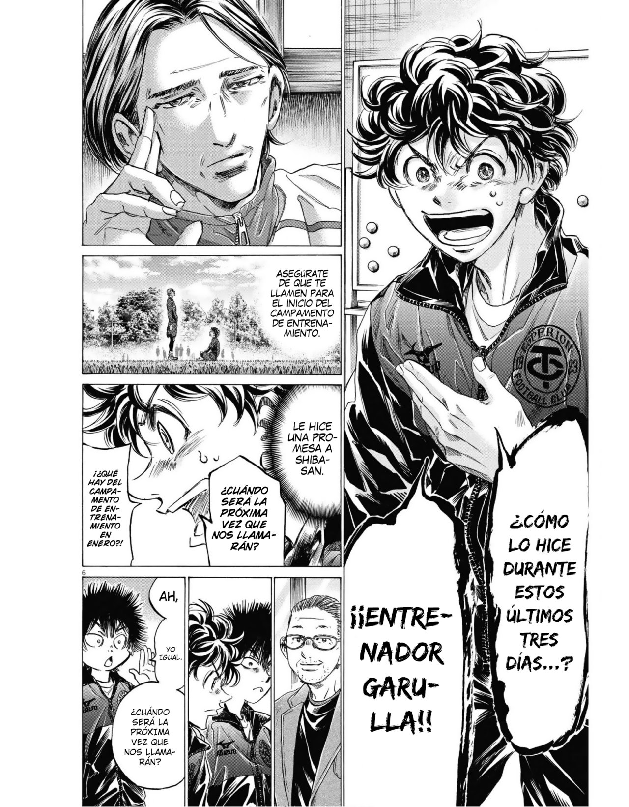 Read Ao ashi ES Manga Online