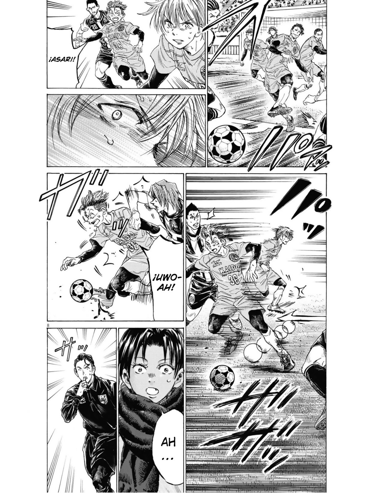 Read Ao ashi ES Manga Online