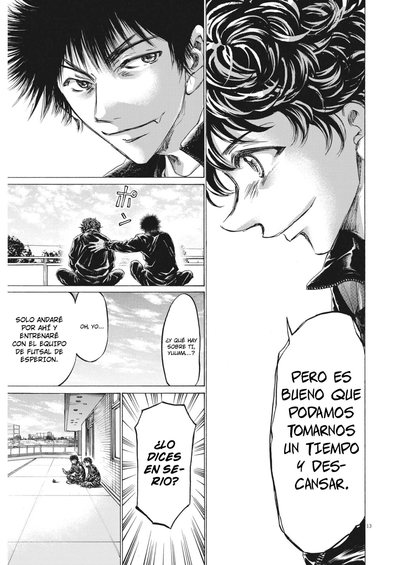 Read Ao ashi ES Manga Online
