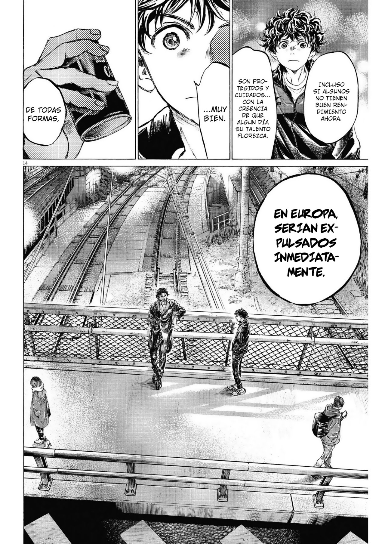 Read Ao ashi ES Manga Online