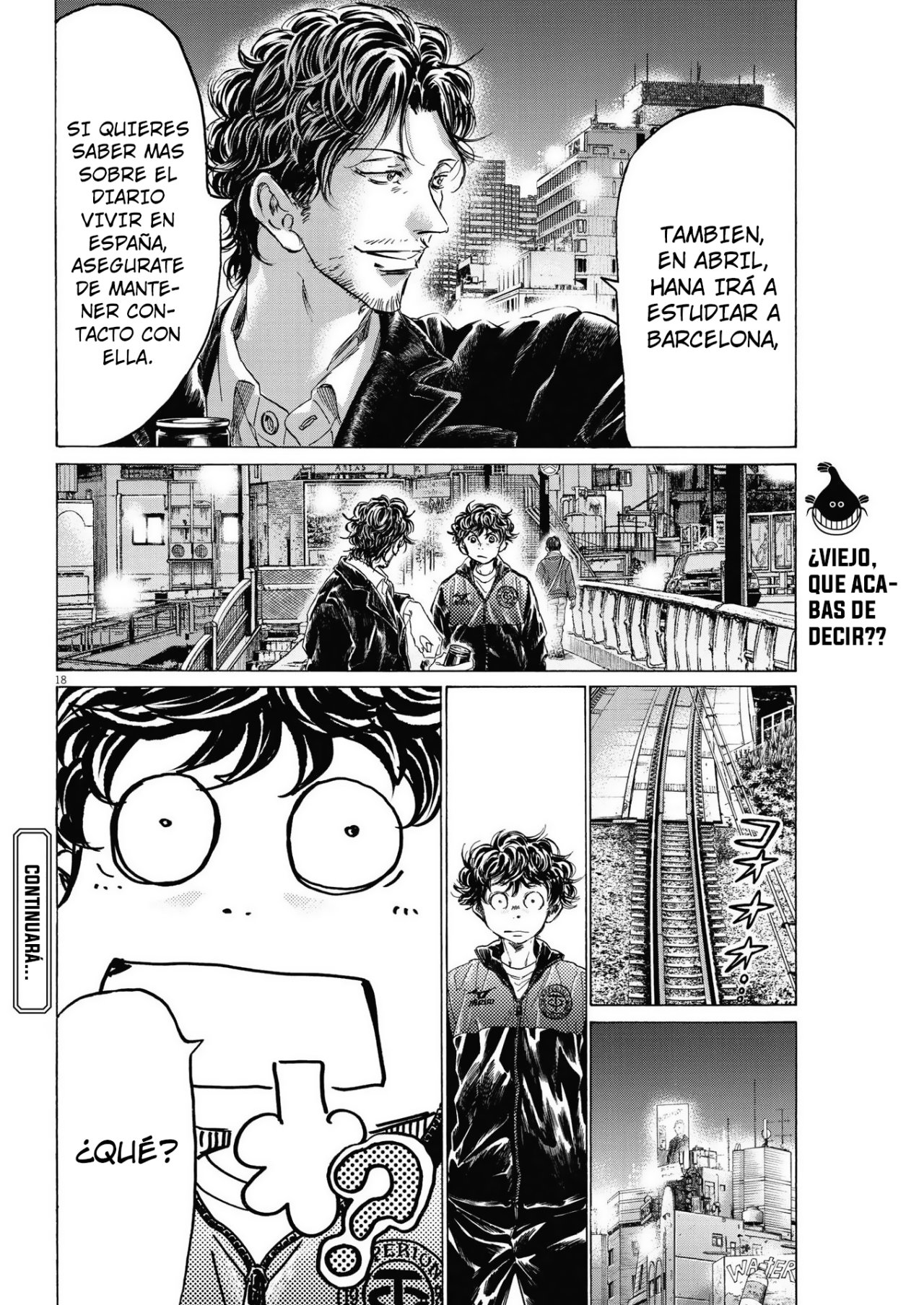Read Ao ashi ES Manga Online