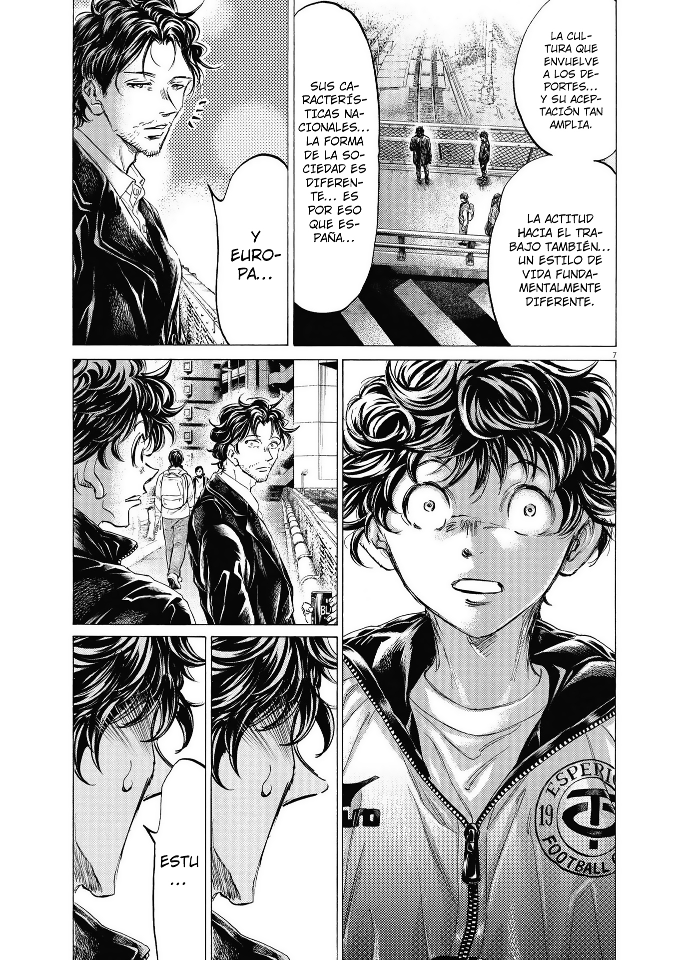 Read Ao ashi ES Manga Online
