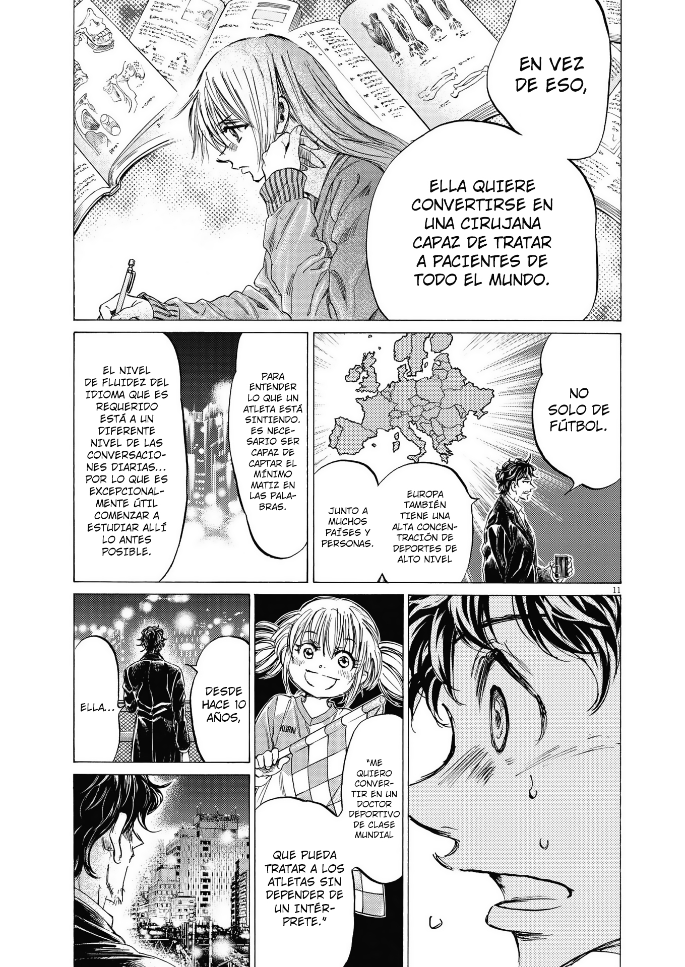 Read Ao ashi ES Manga Online