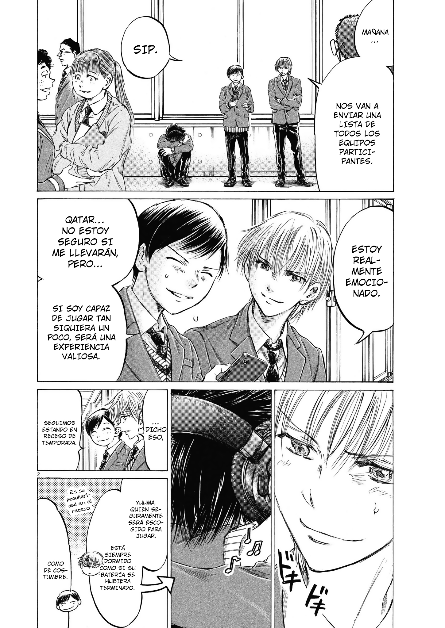 Read Ao ashi ES Manga Online