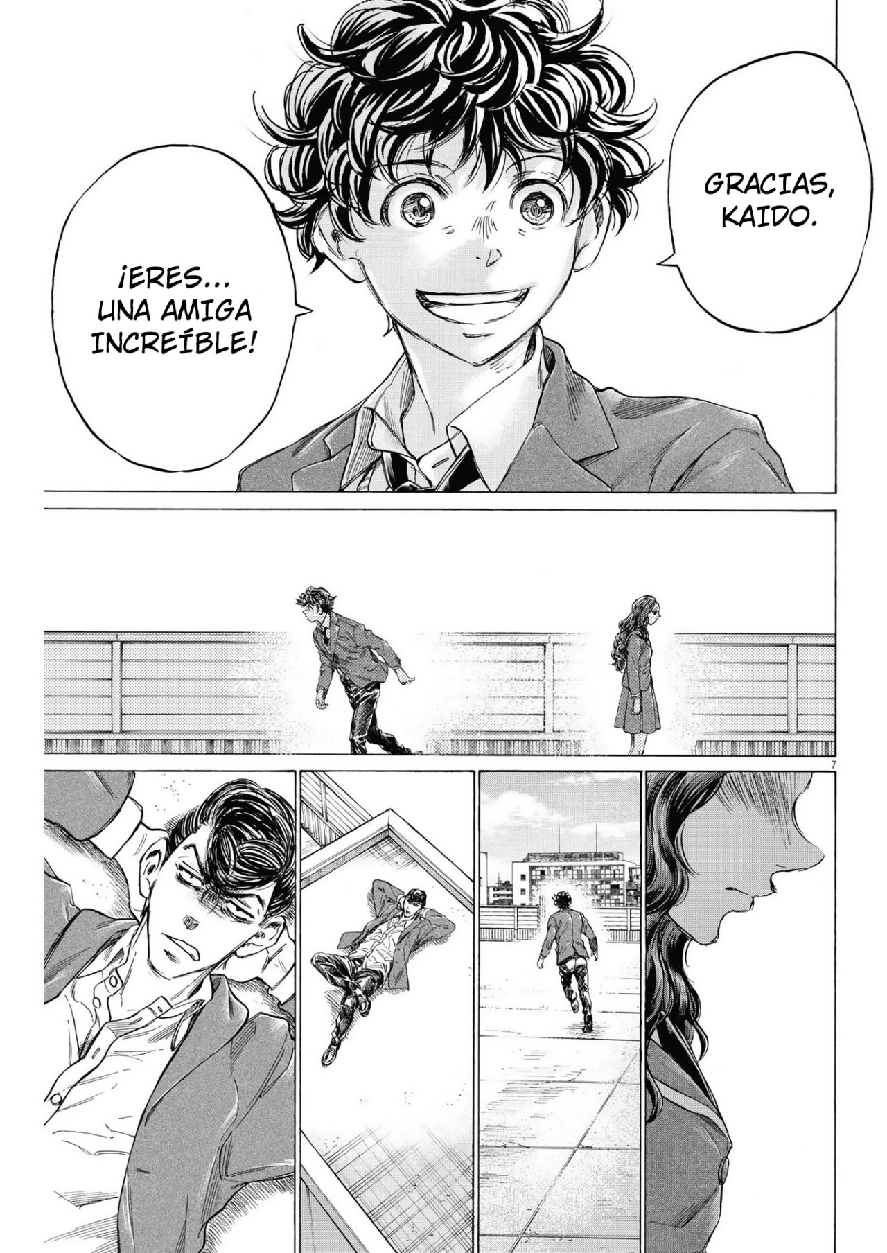 Read Ao ashi ES Manga Online
