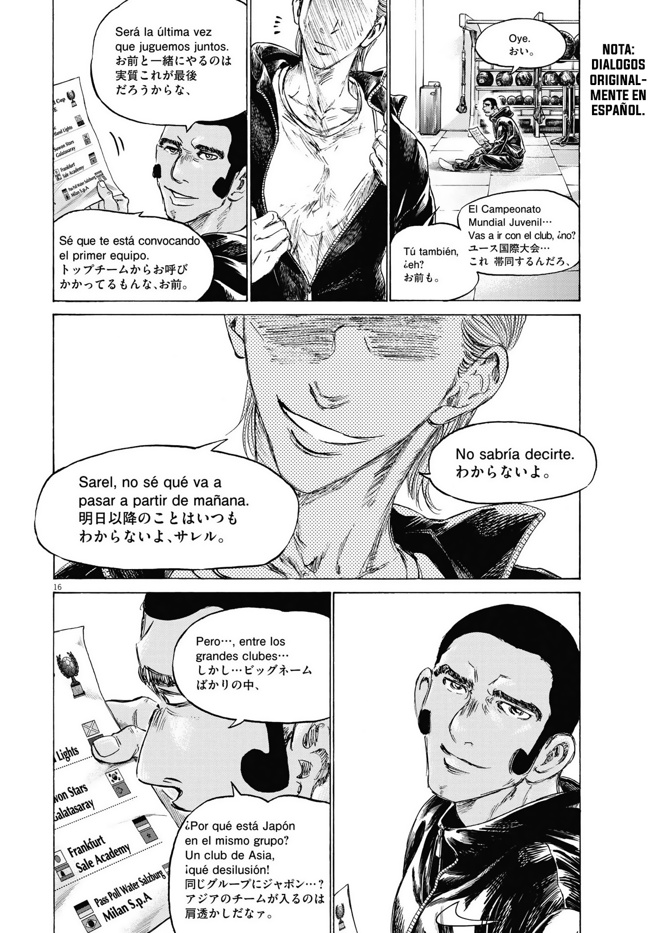 Read Ao ashi ES Manga Online