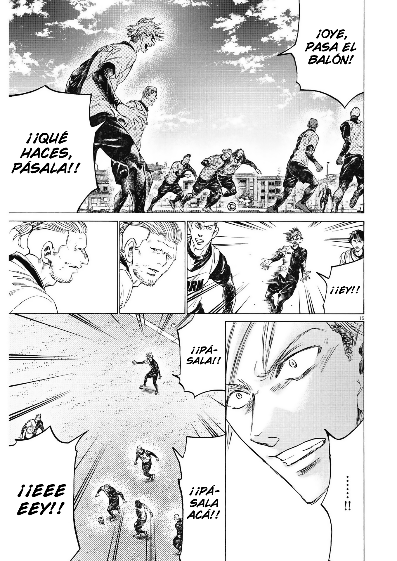 Read Ao ashi ES Manga Online