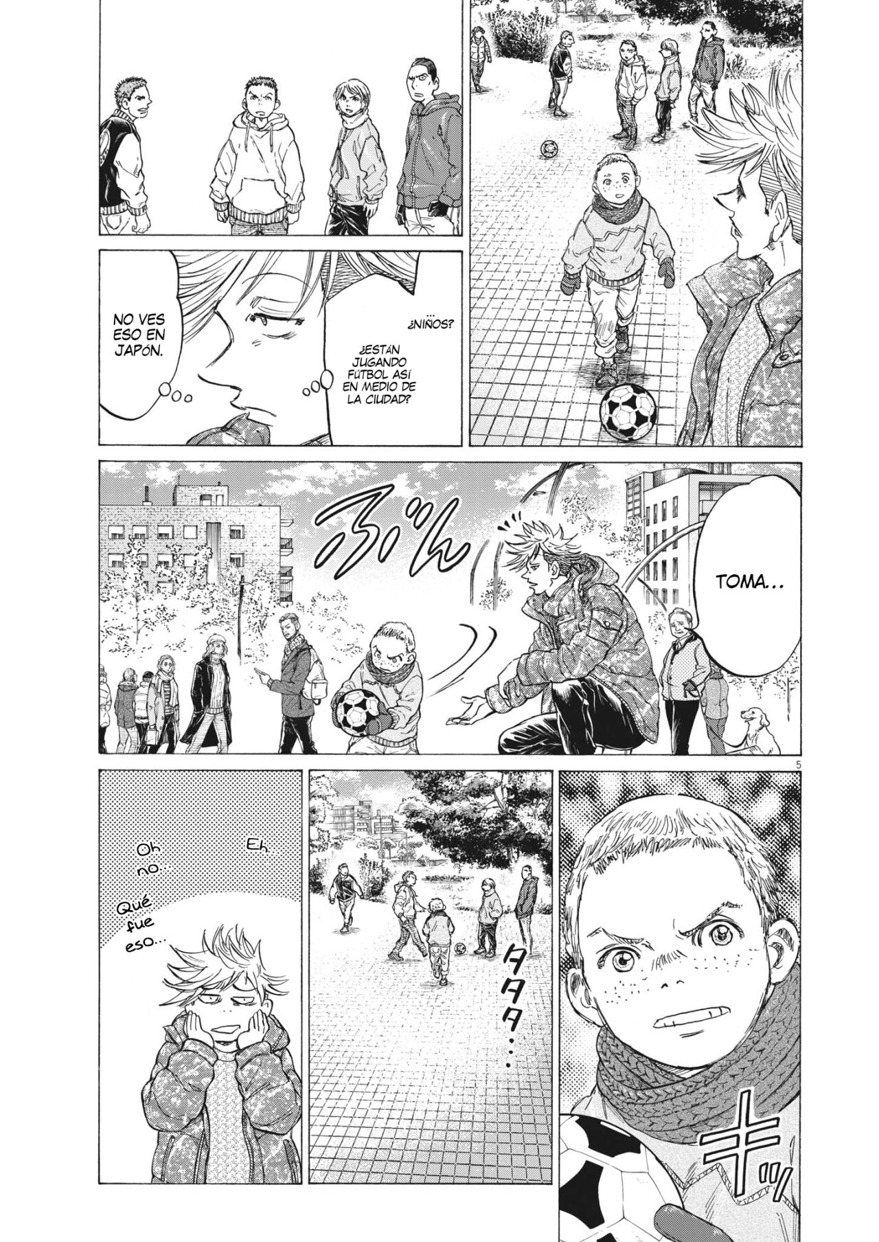 Read Ao ashi ES Manga Online