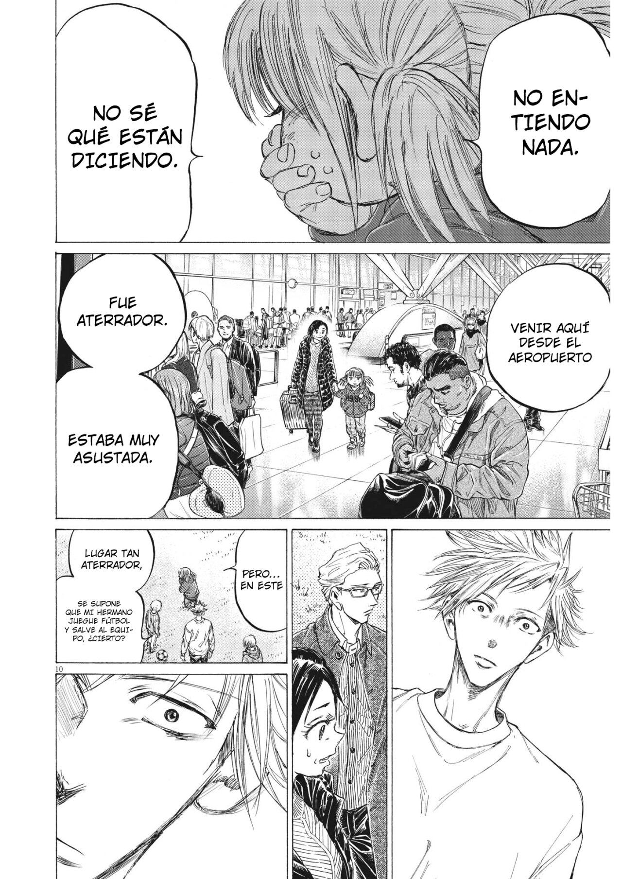 Read Ao ashi ES Manga Online