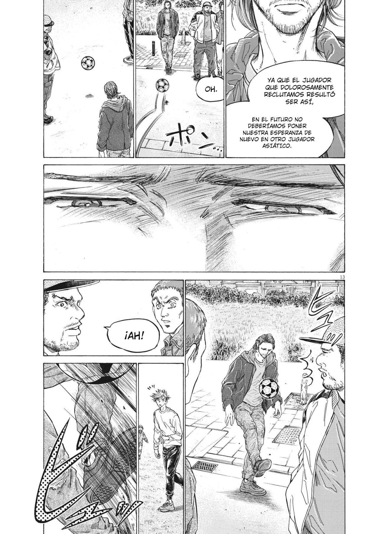 Read Ao ashi ES Manga Online