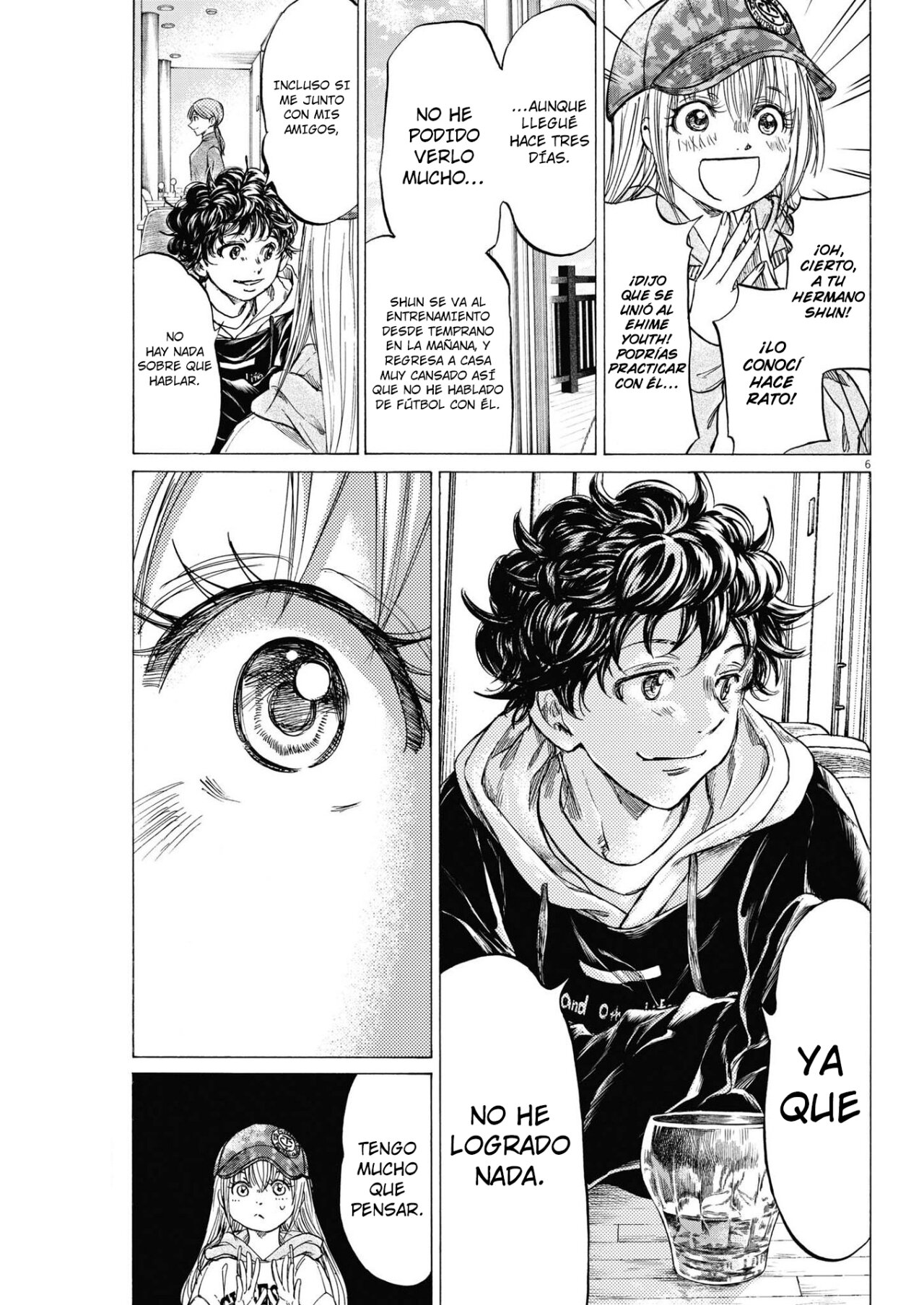 Read Ao ashi ES Manga Online
