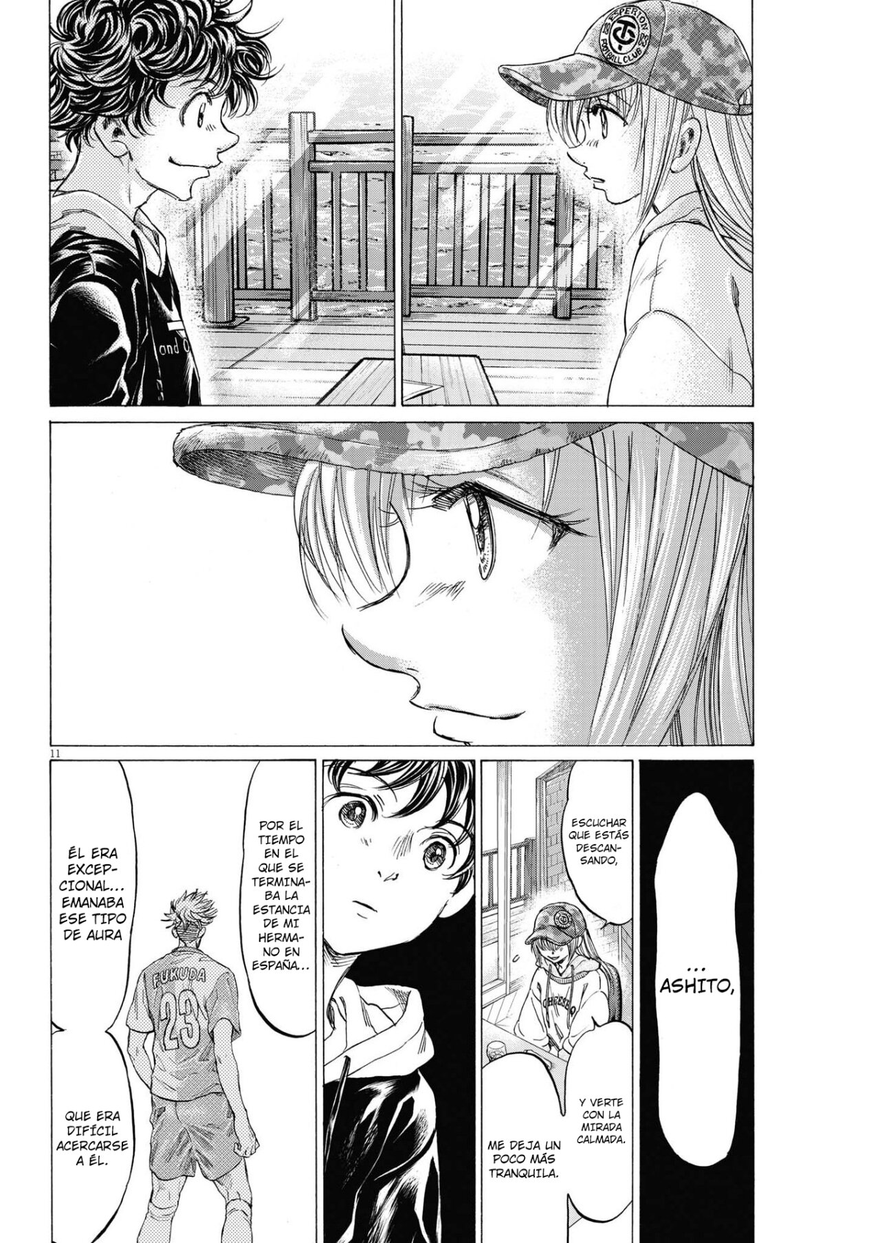 Read Ao ashi ES Manga Online