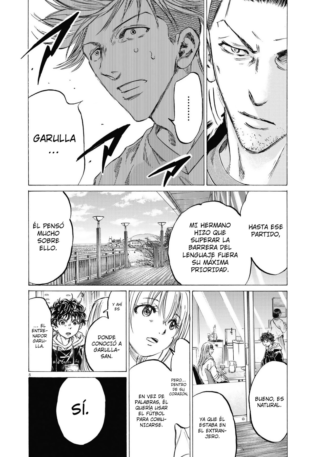 Read Ao ashi ES Manga Online