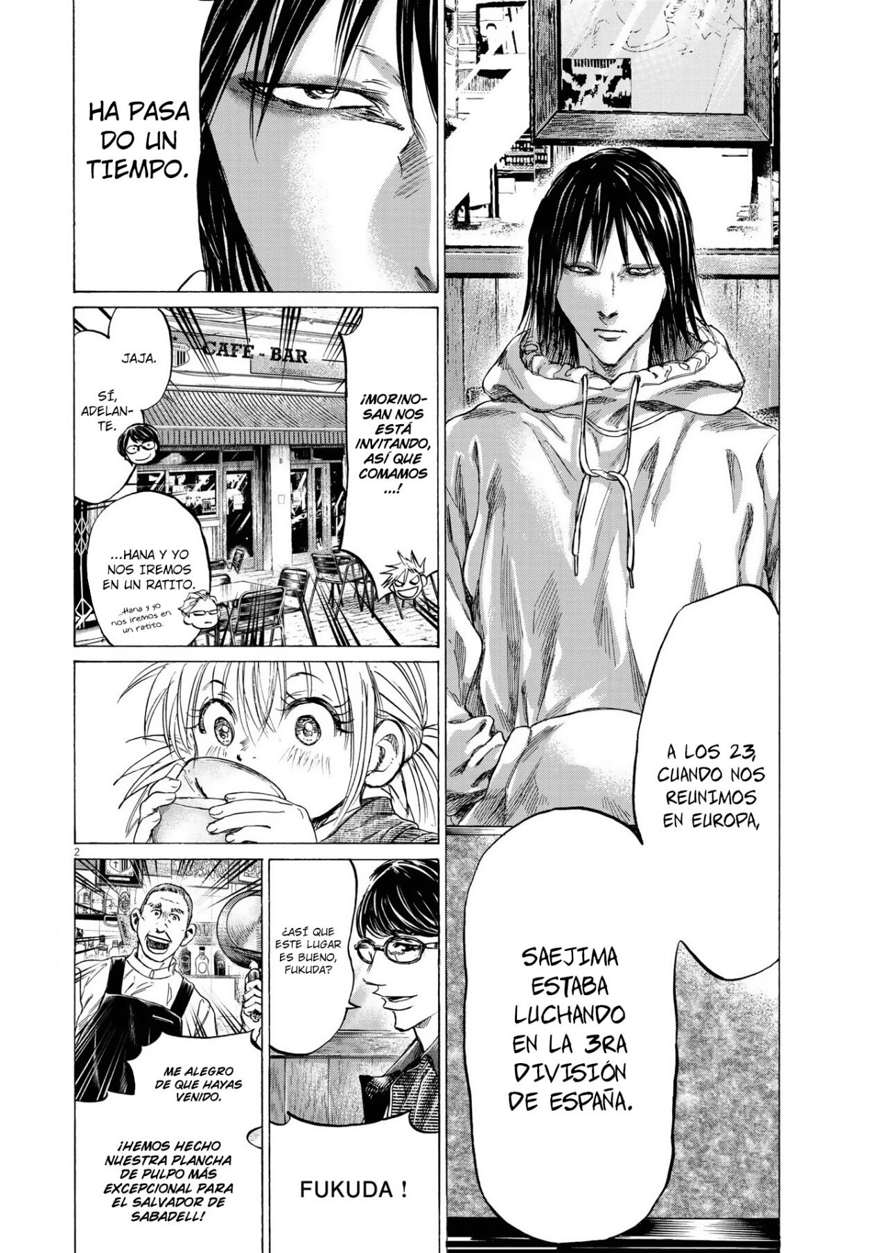 Read Ao ashi ES Manga Online