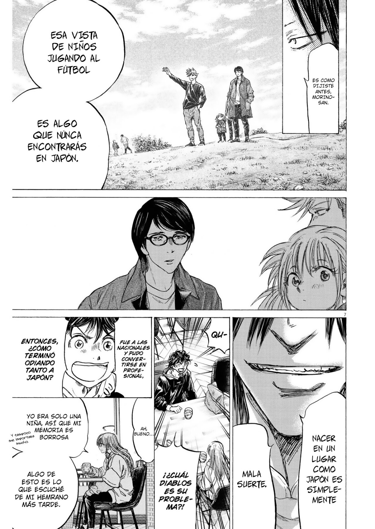 Read Ao ashi ES Manga Online