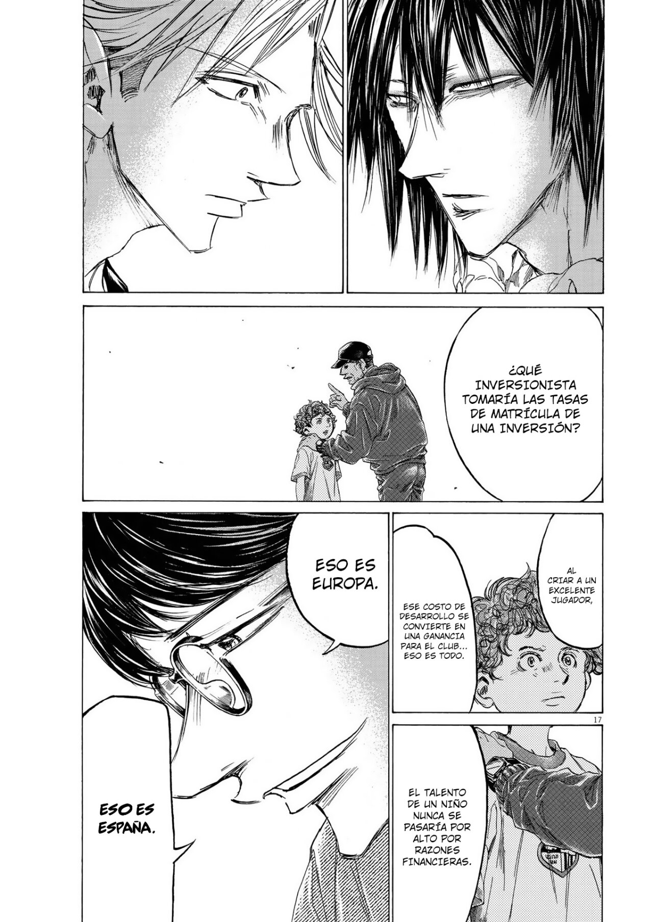 Read Ao ashi ES Manga Online