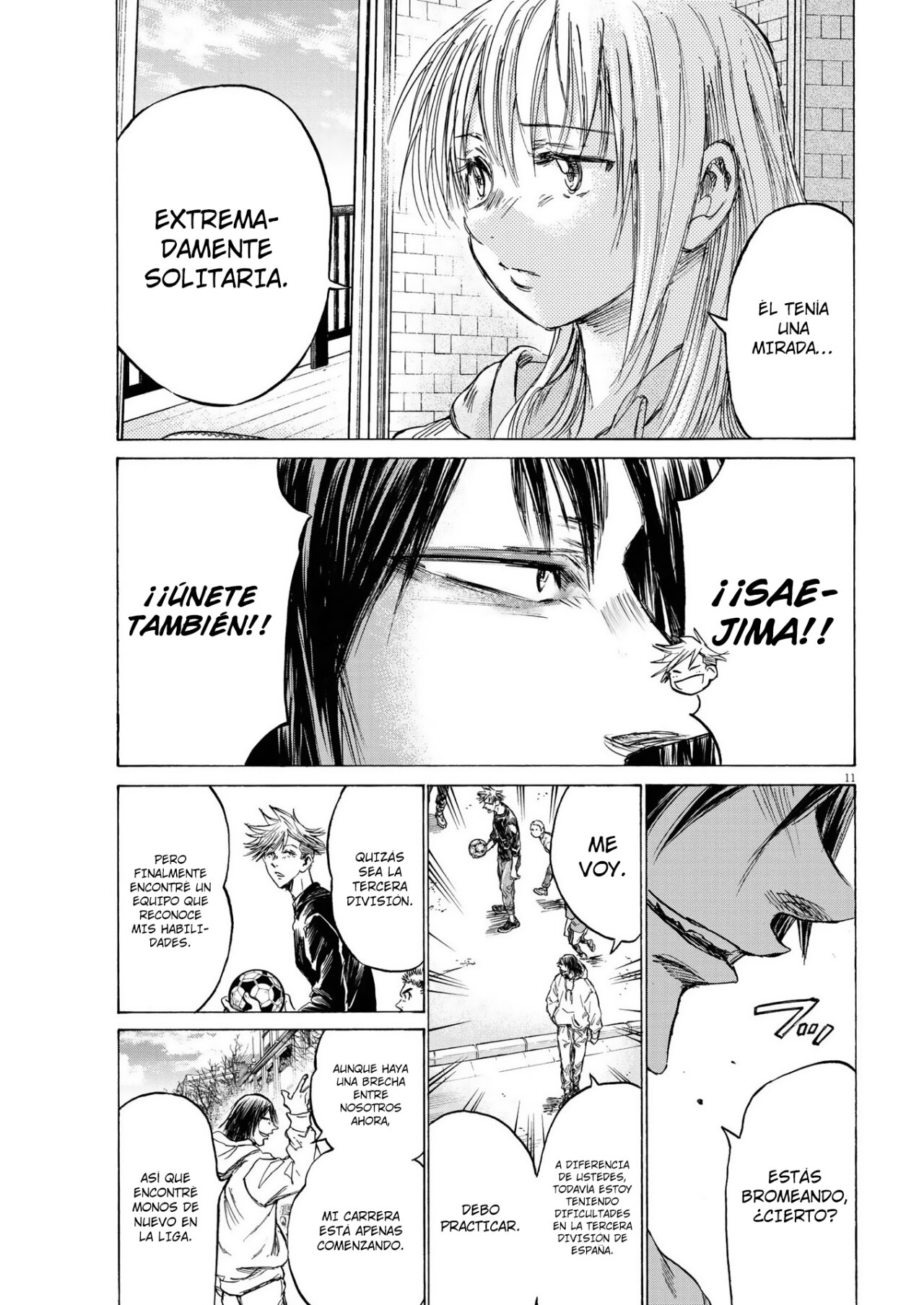 Read Ao ashi ES Manga Online