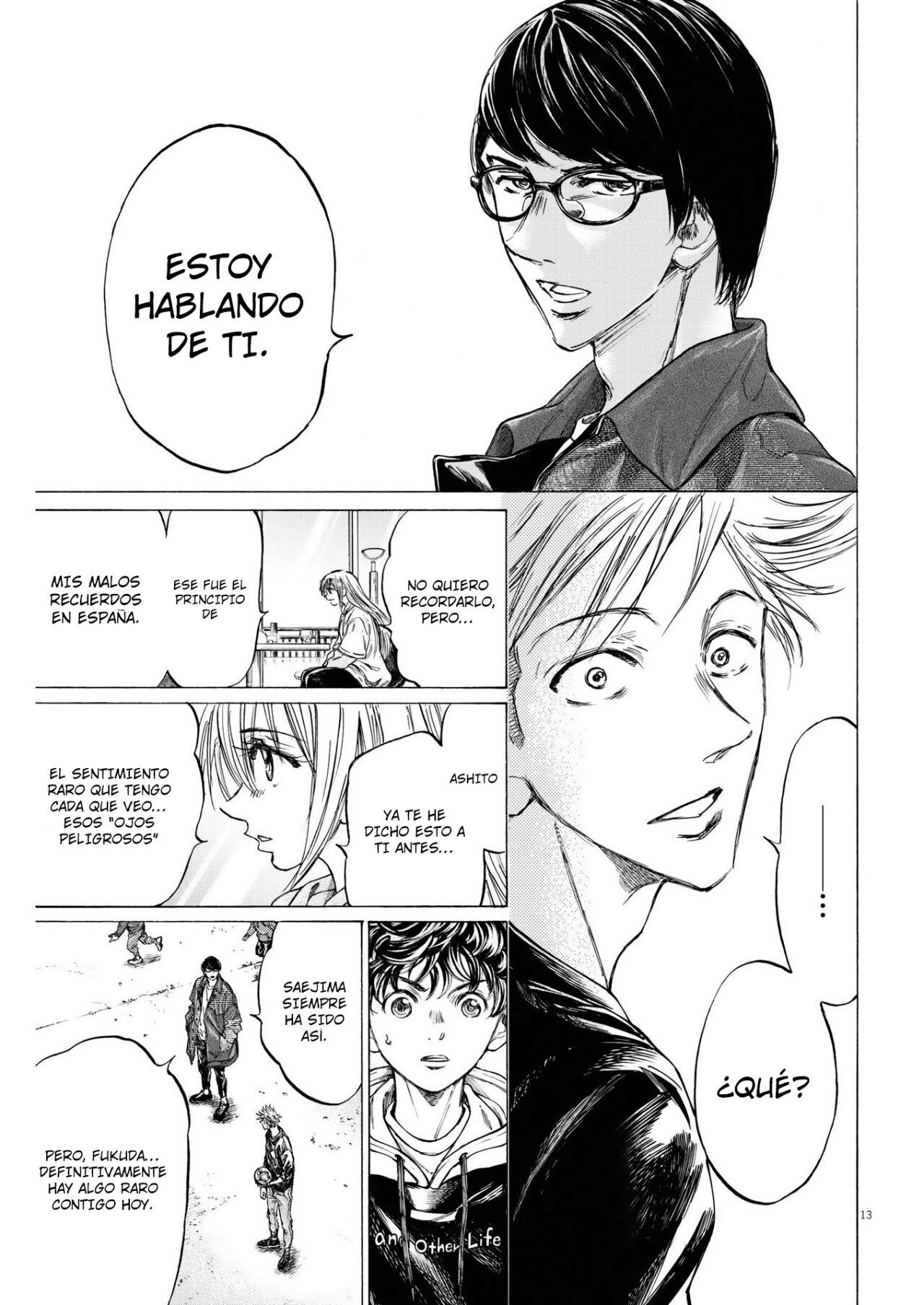 Read Ao ashi ES Manga Online