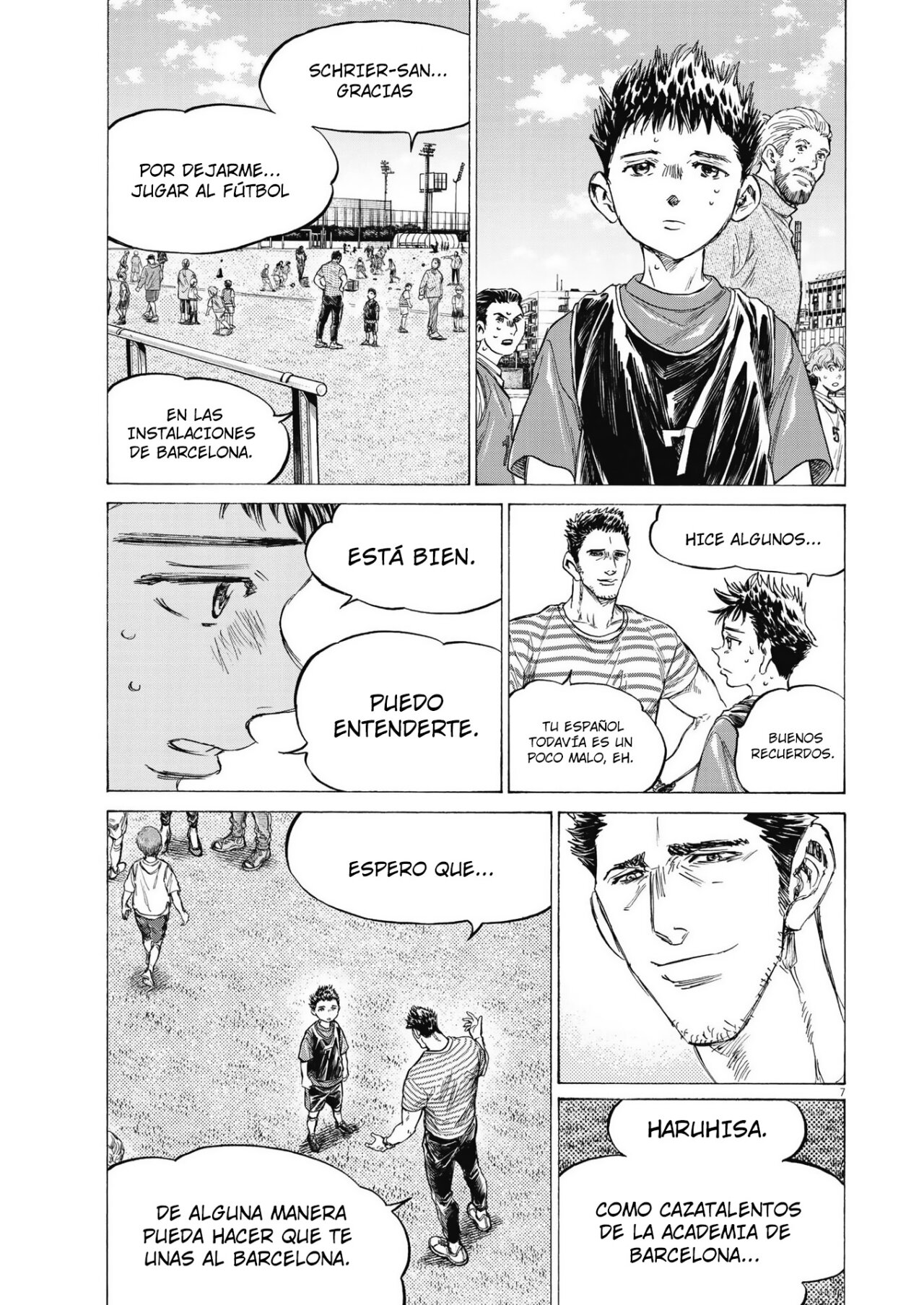 Read Ao ashi ES Manga Online