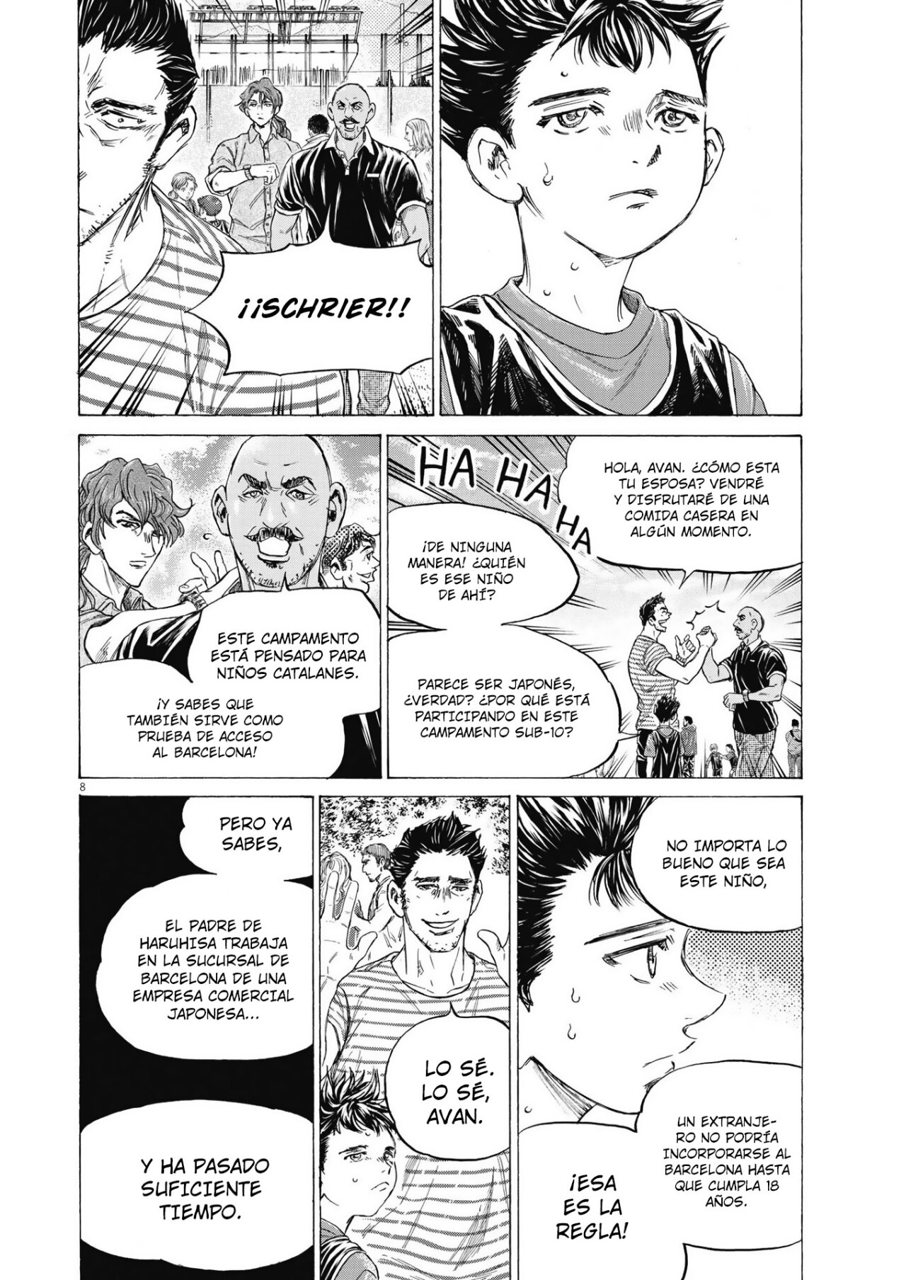 Read Ao ashi ES Manga Online