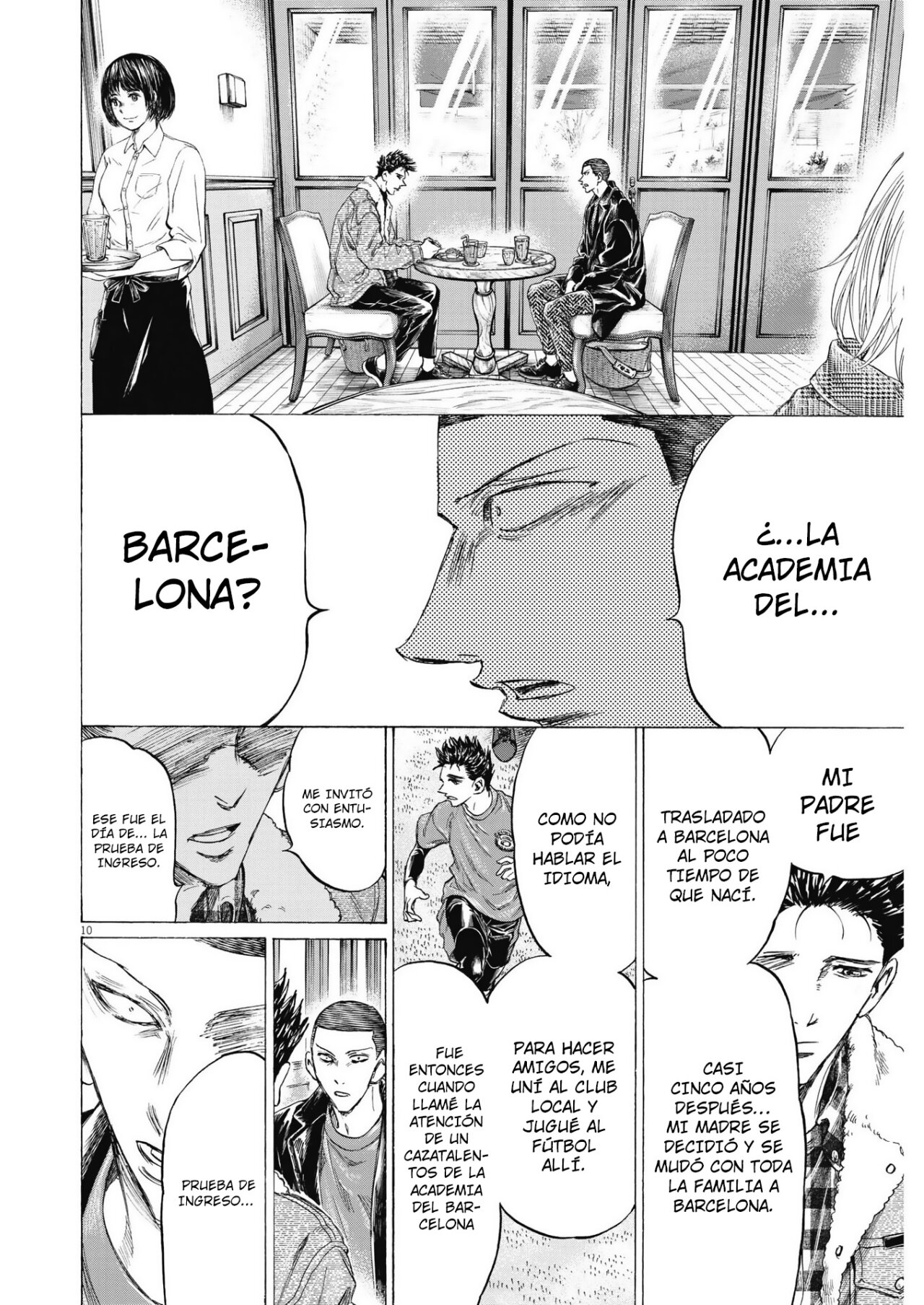 Read Ao ashi ES Manga Online