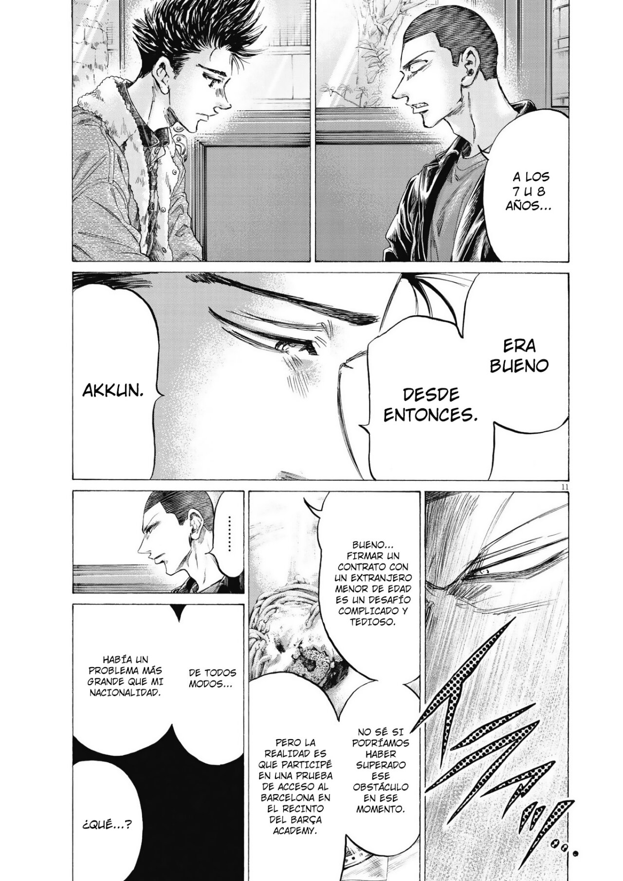 Read Ao ashi ES Manga Online
