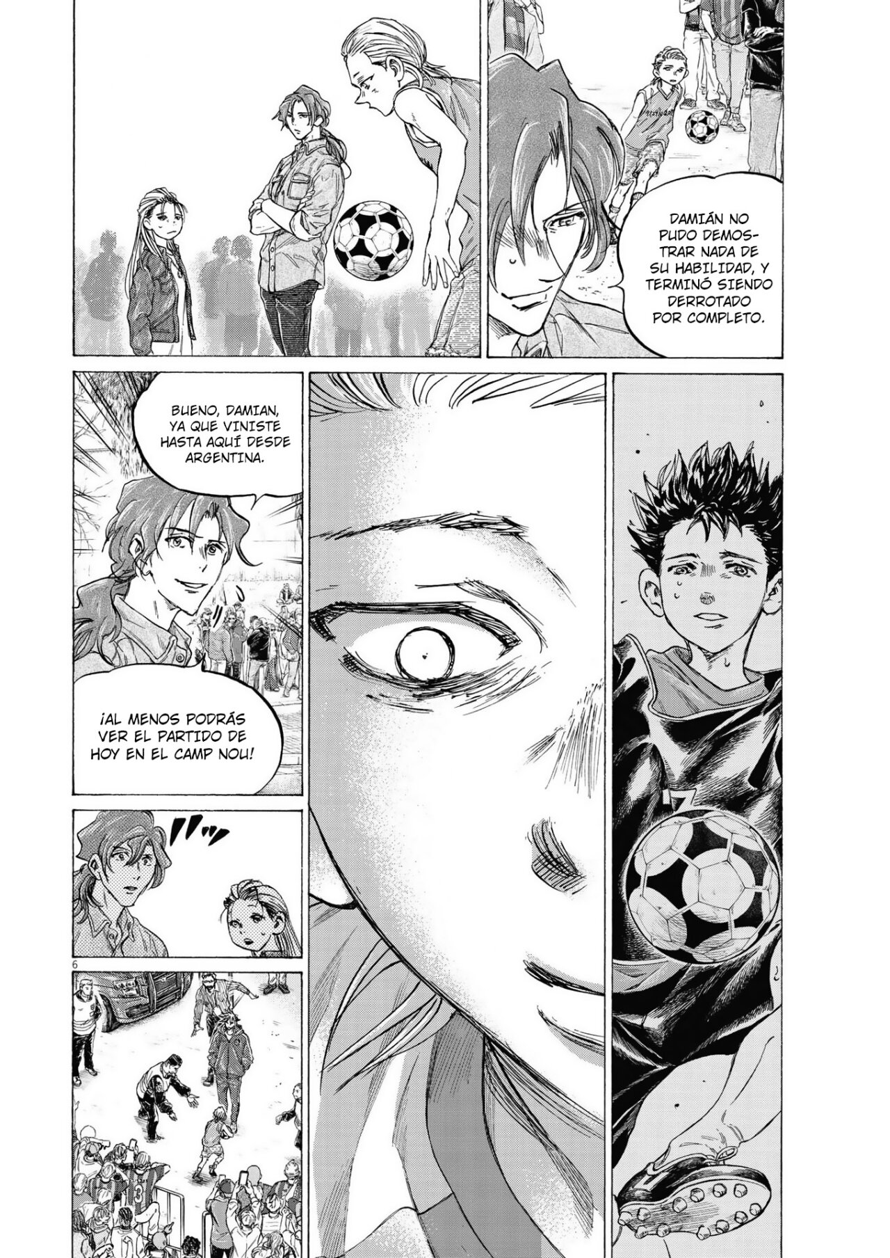 Read Ao ashi ES Manga Online