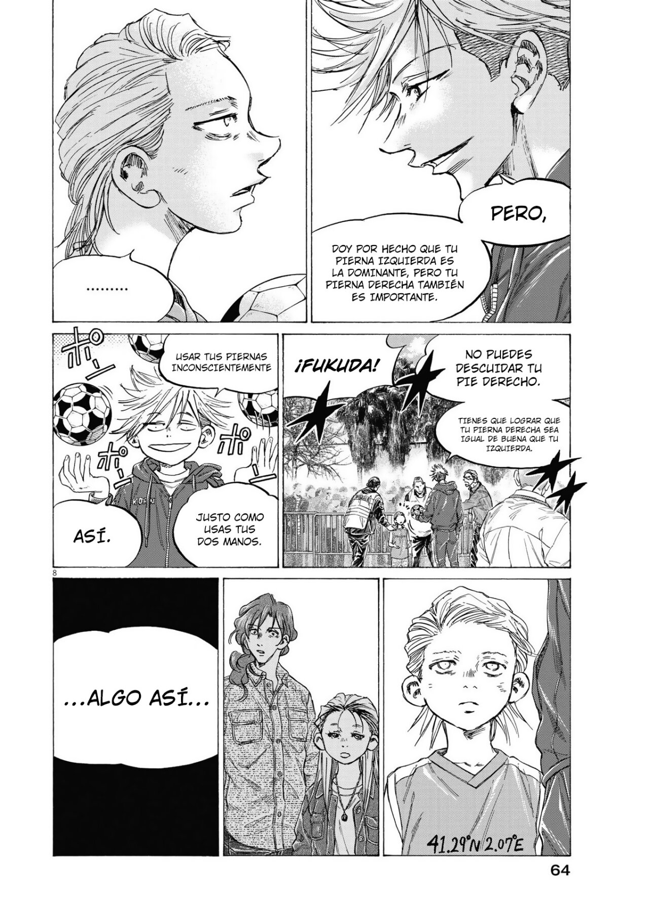 Read Ao ashi ES Manga Online
