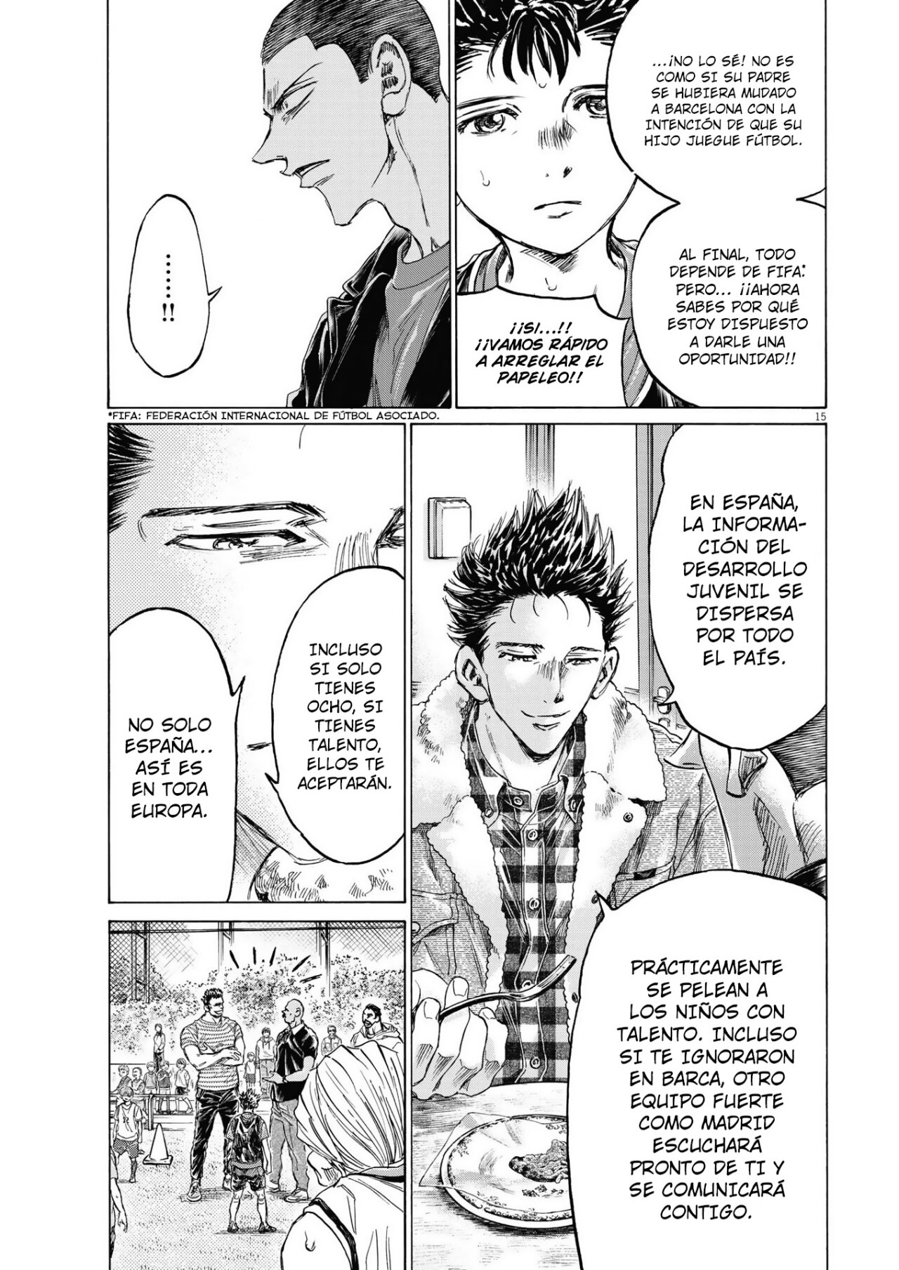 Read Ao ashi ES Manga Online