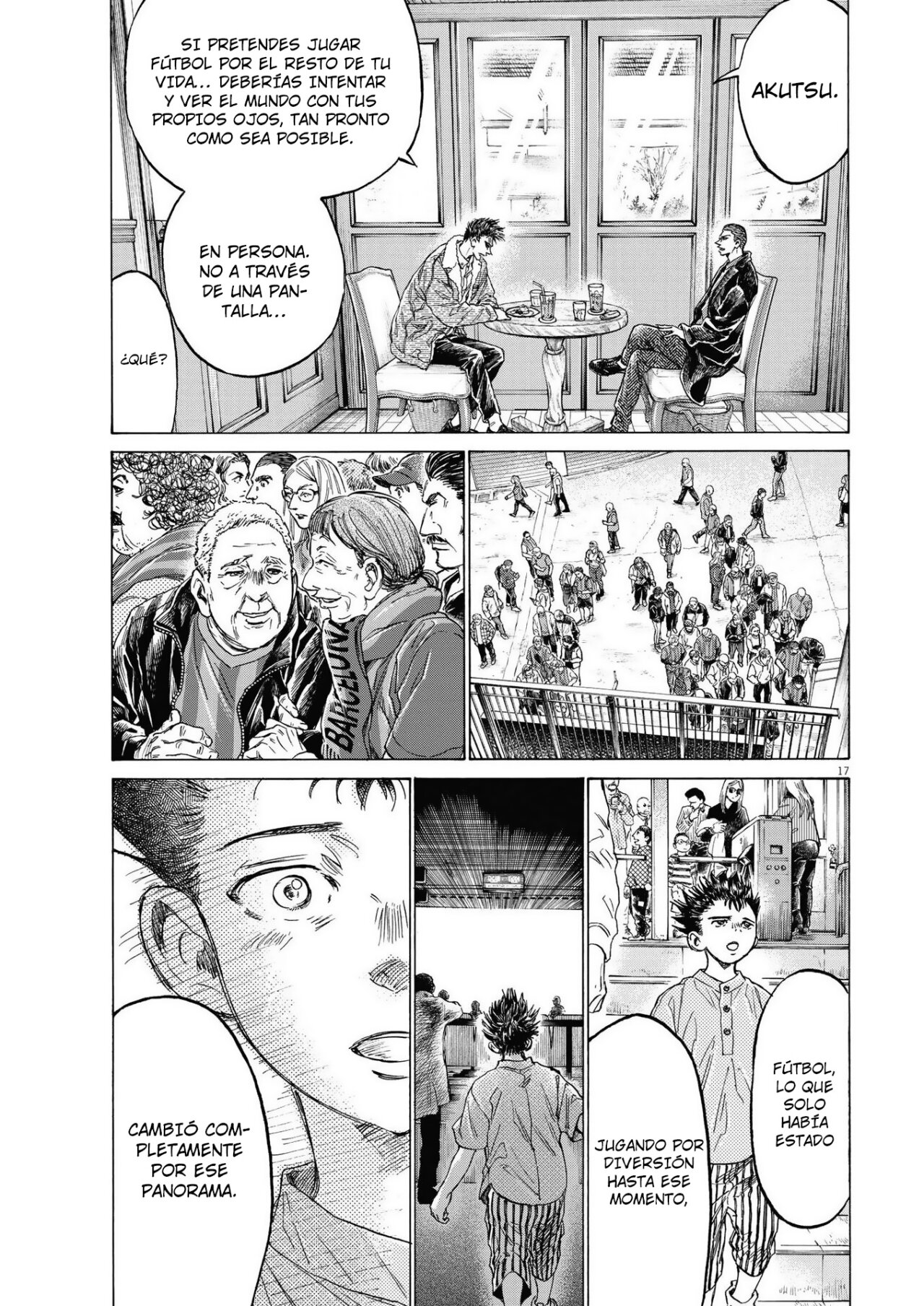 Read Ao ashi ES Manga Online