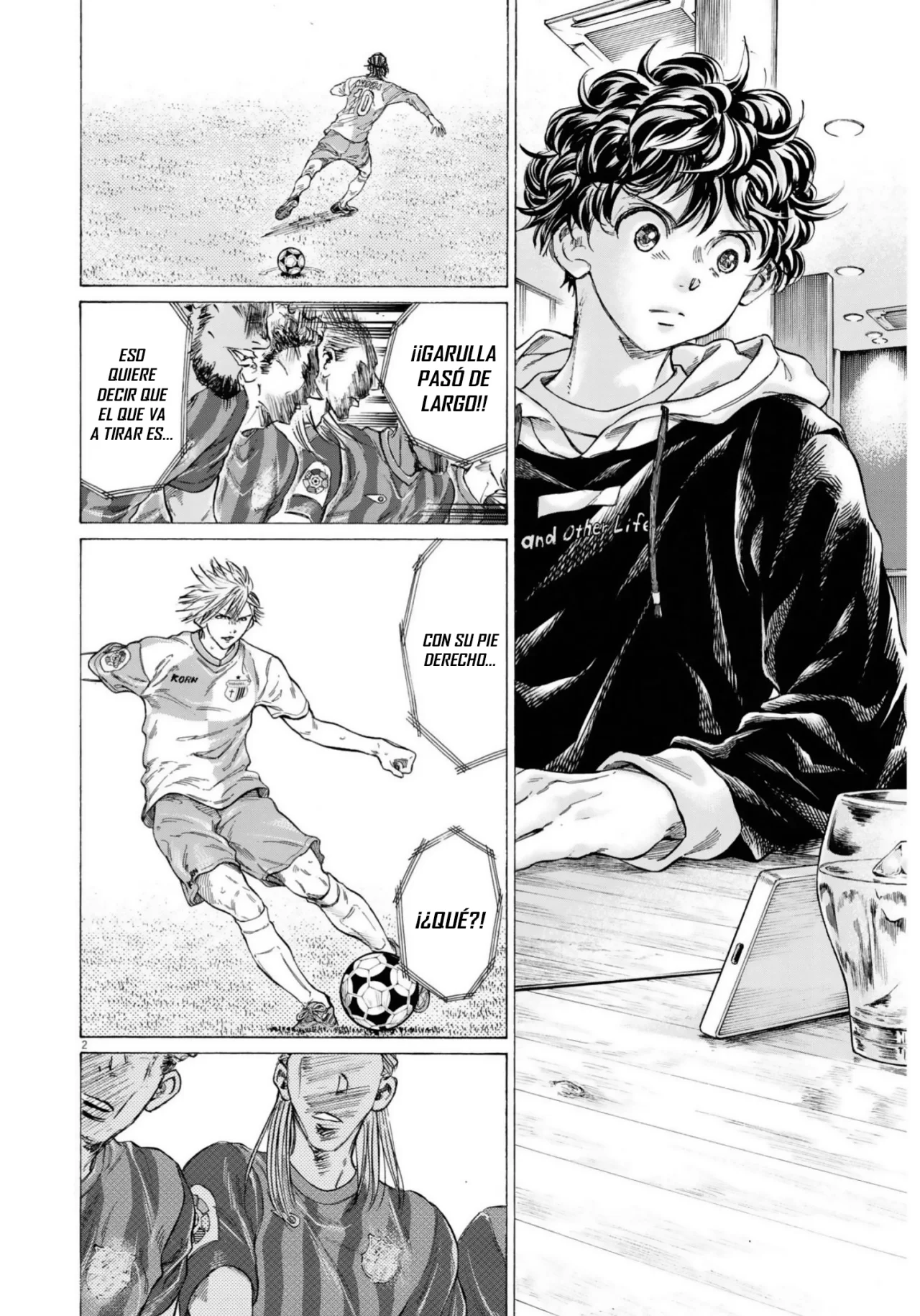 Read Ao ashi ES Manga Online