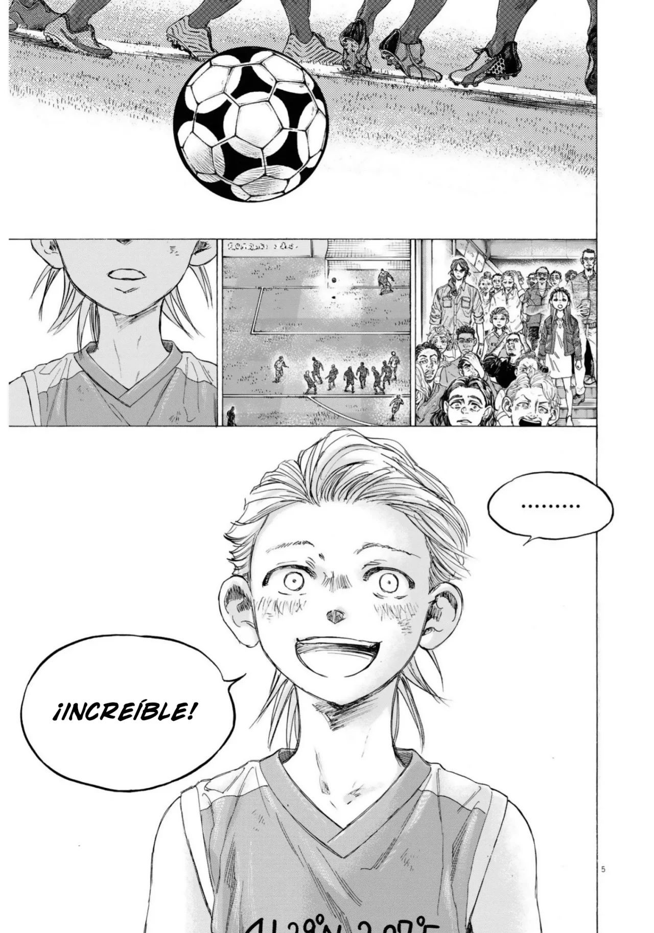 Read Ao ashi ES Manga Online